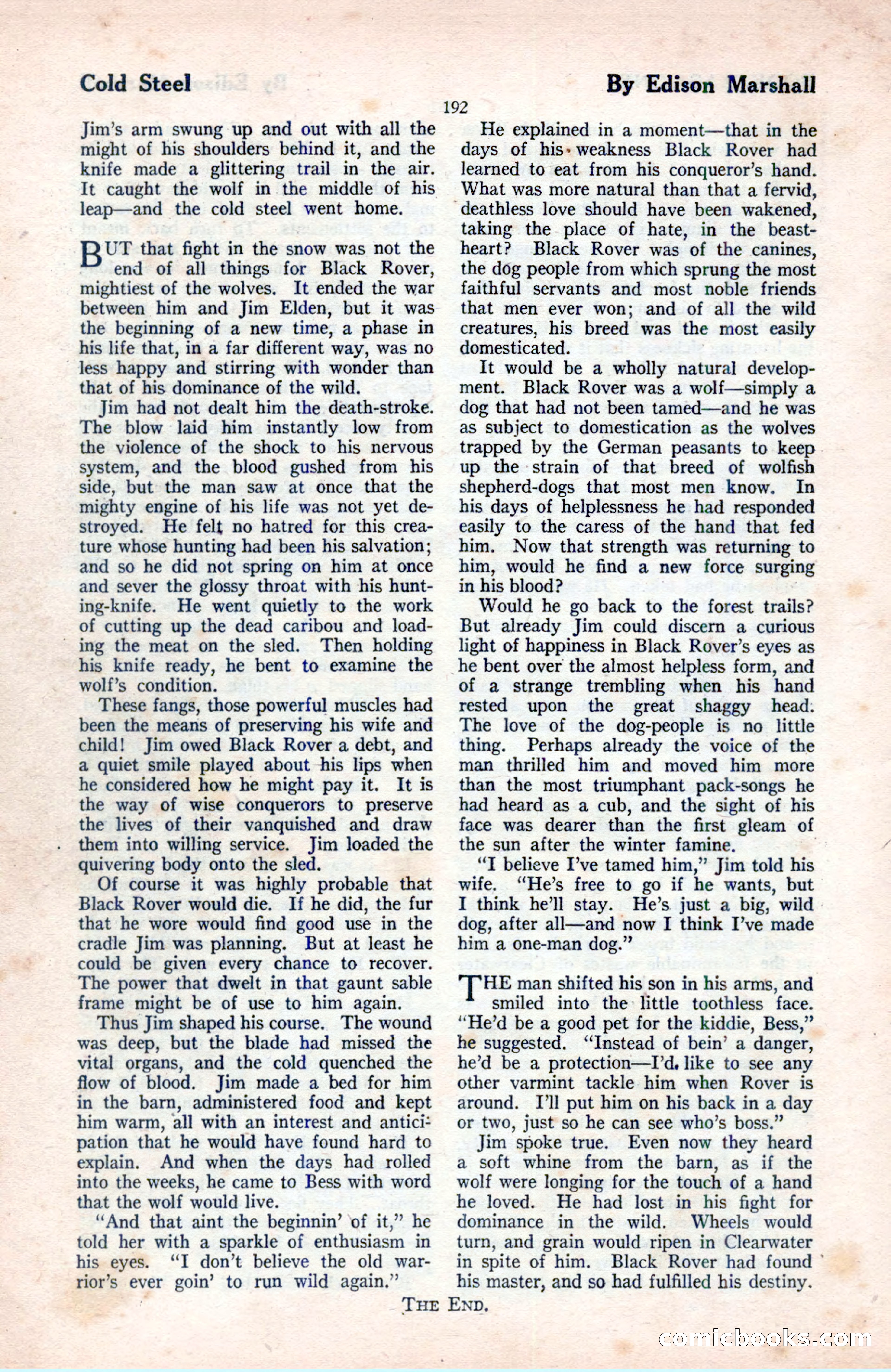The Blue Book Magazine, August 1922 — page 198 of 208