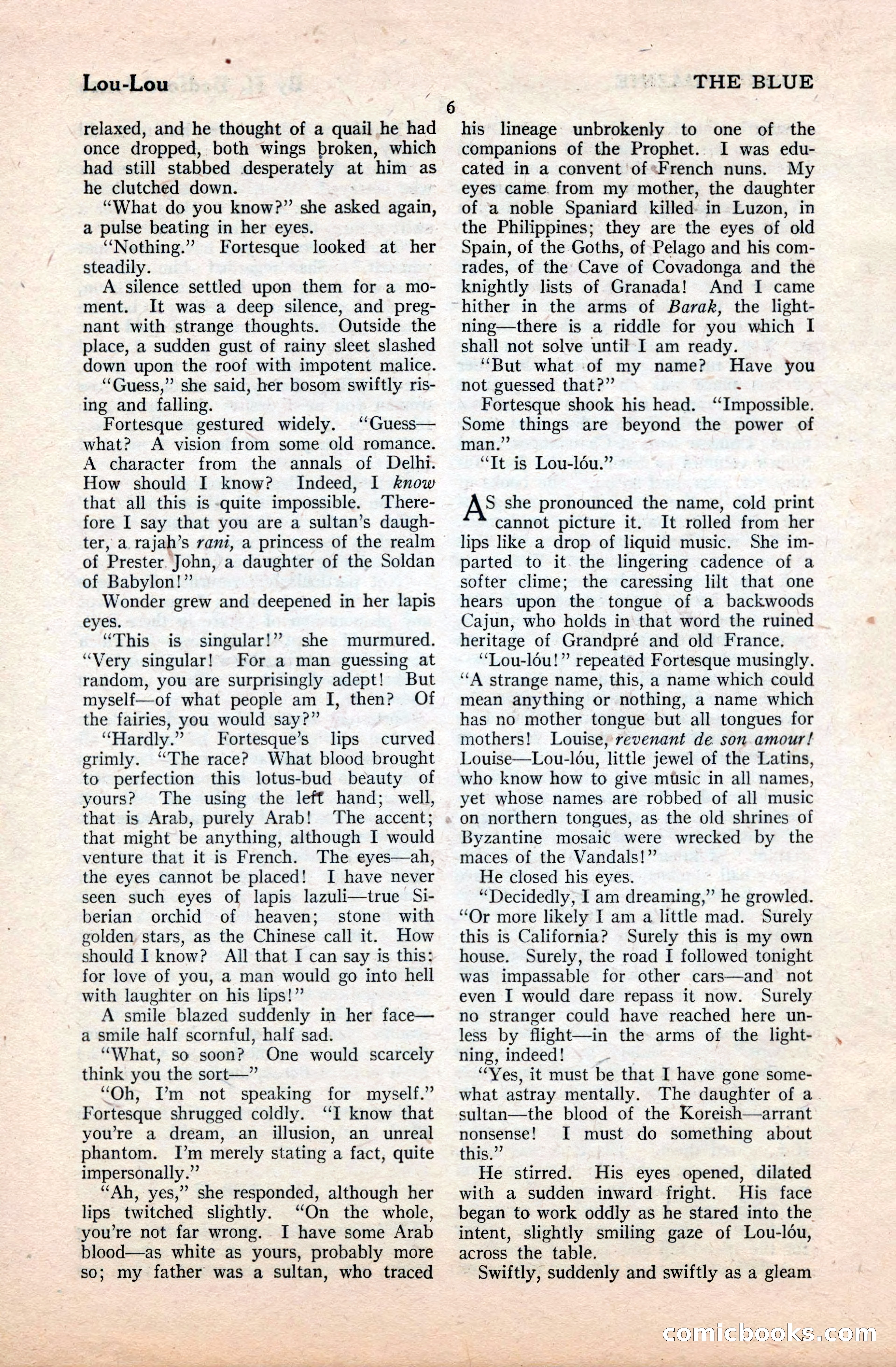 The Blue Book Magazine, September 1922 — page 12 of 204