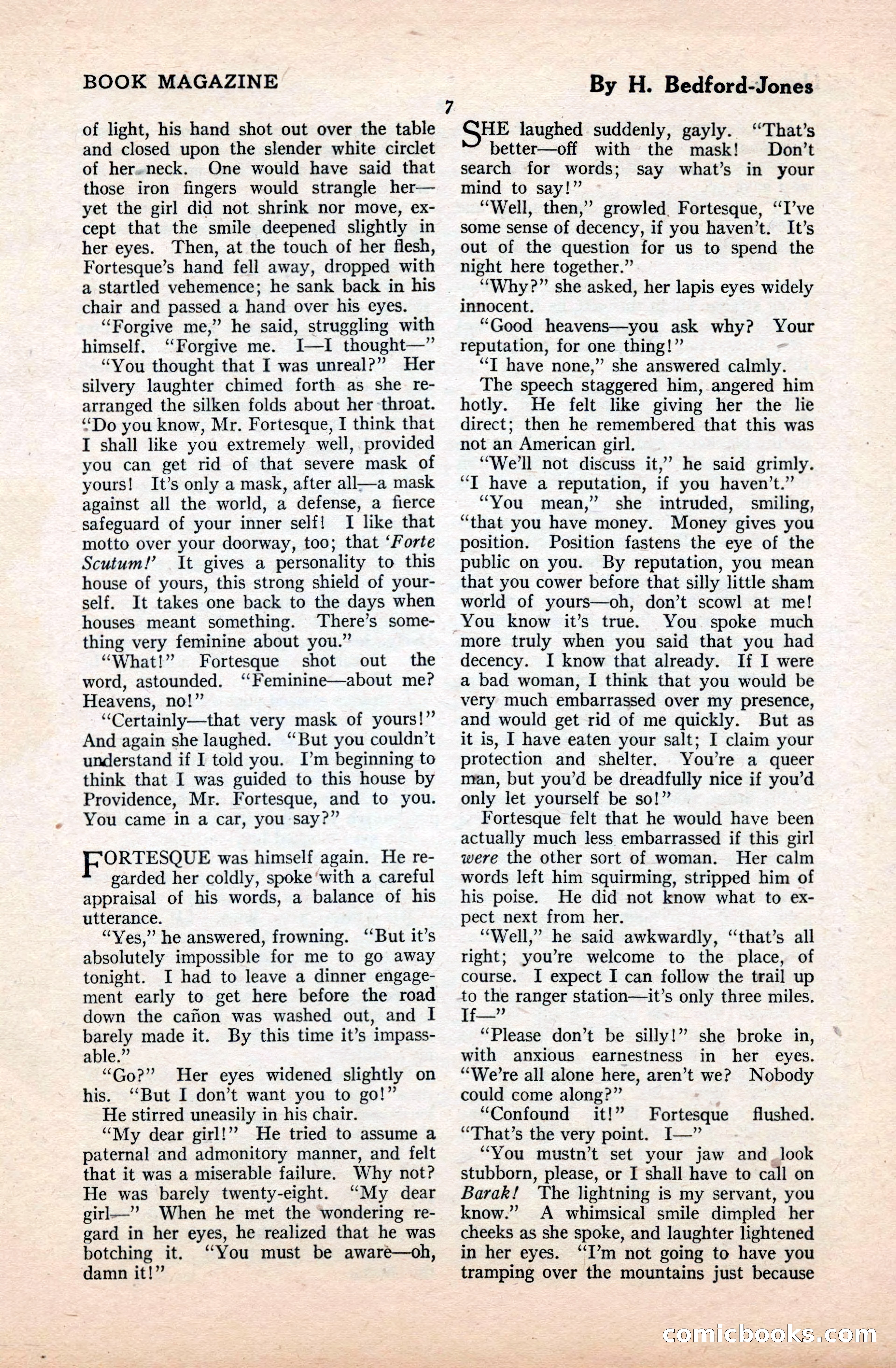 The Blue Book Magazine, September 1922 — page 13 of 204