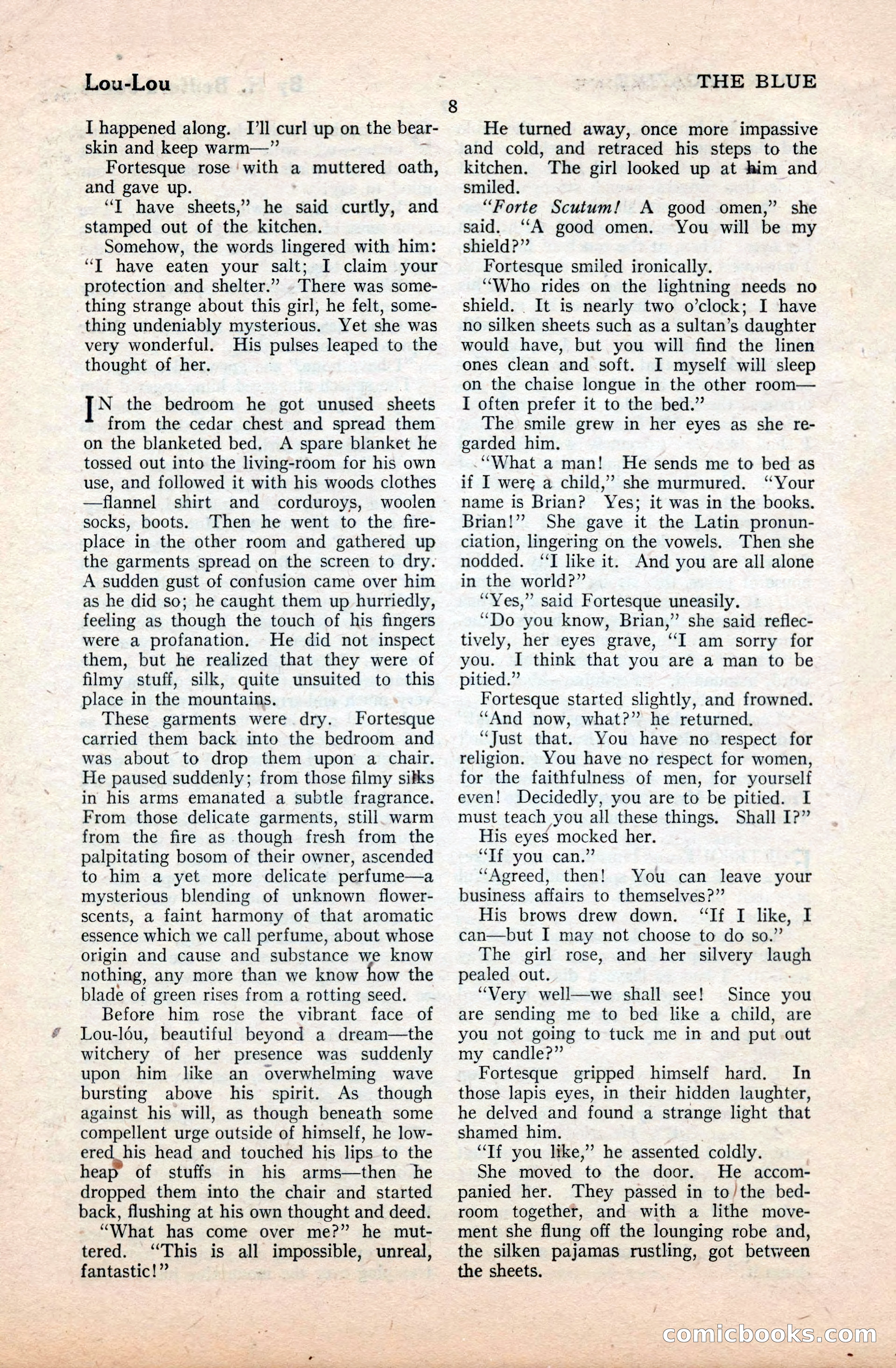 The Blue Book Magazine, September 1922 — page 14 of 204