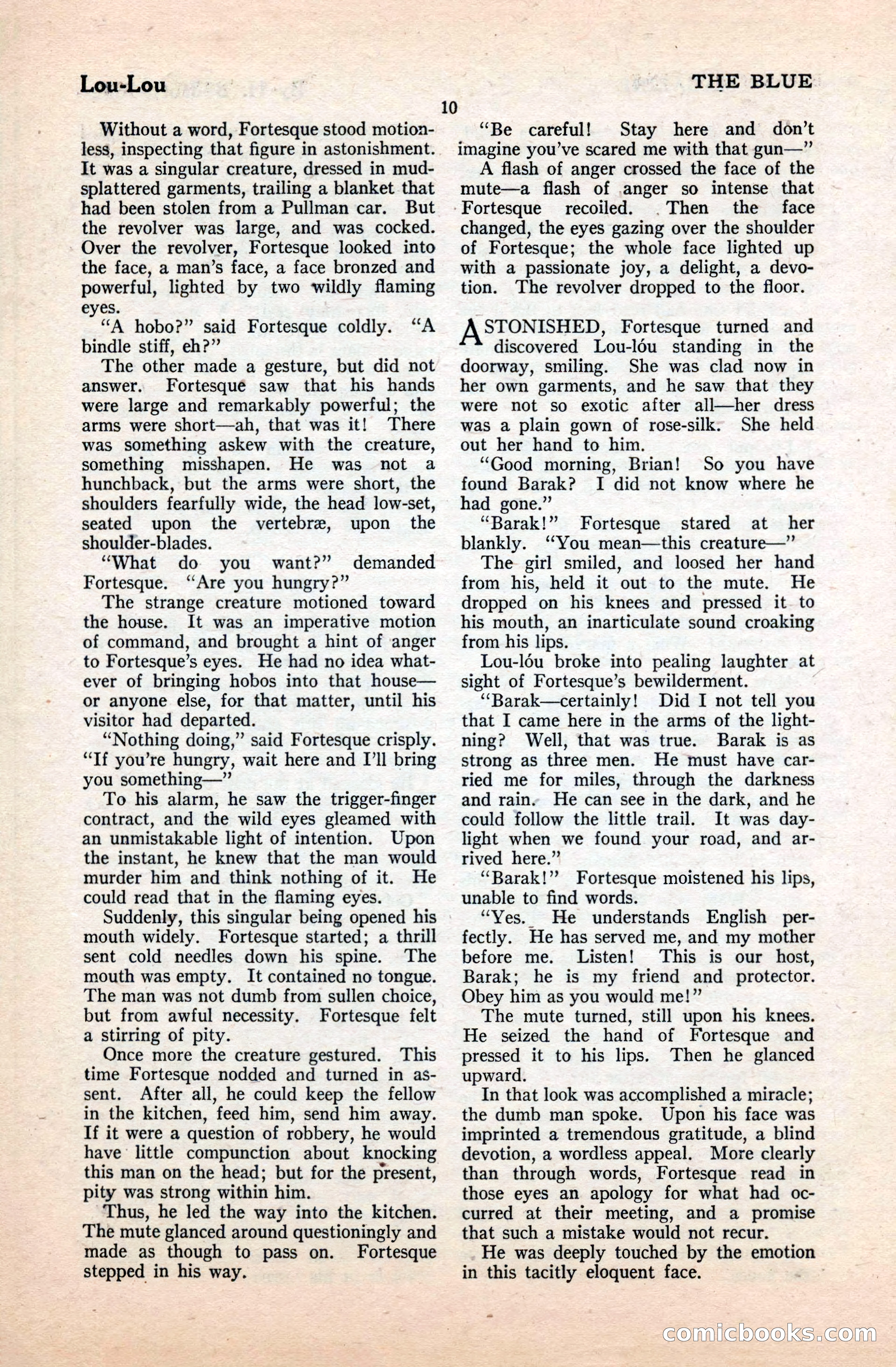 The Blue Book Magazine, September 1922 — page 16 of 204