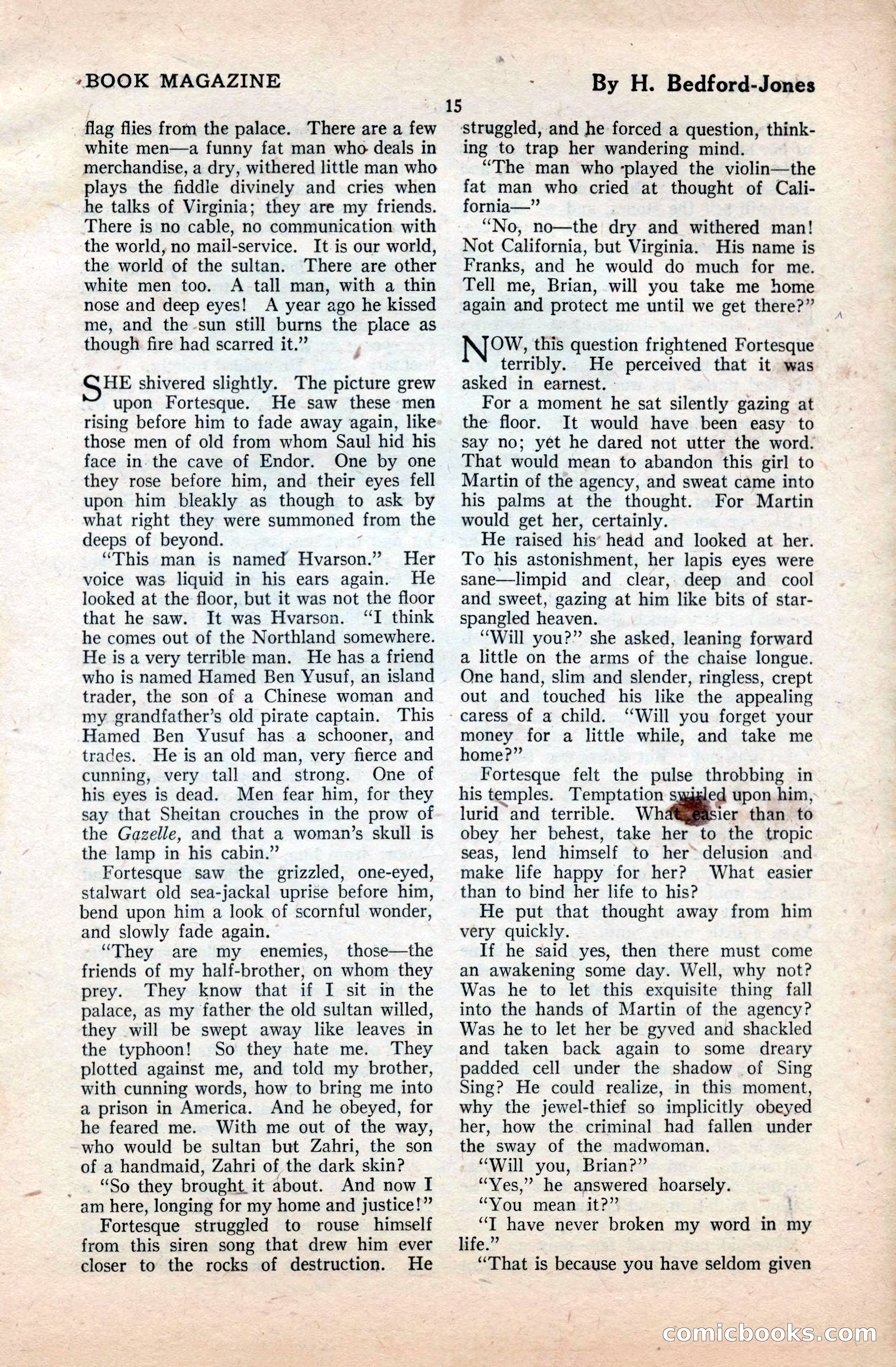 The Blue Book Magazine, September 1922 — page 21 of 204