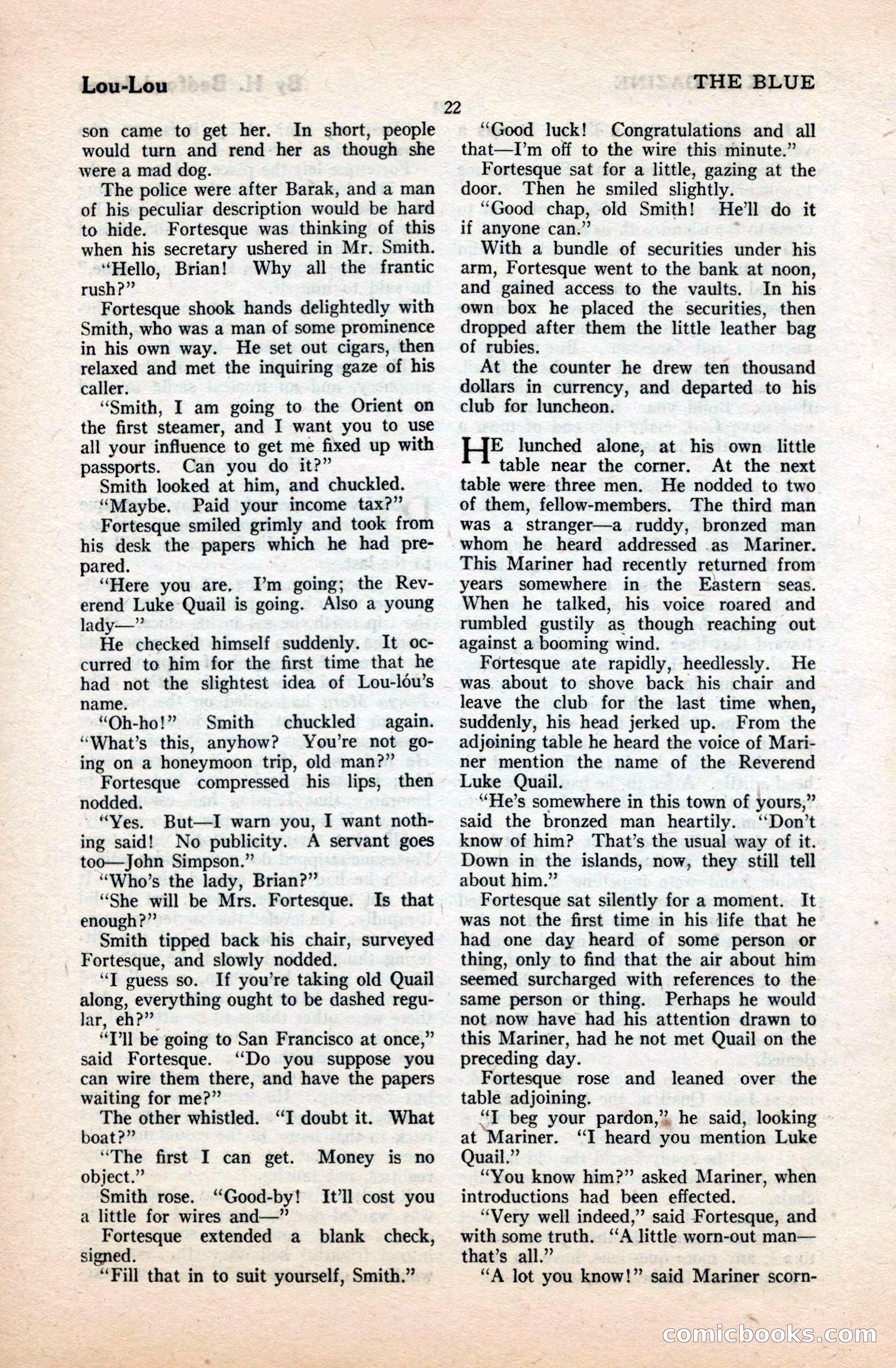 The Blue Book Magazine, September 1922 — page 28 of 204