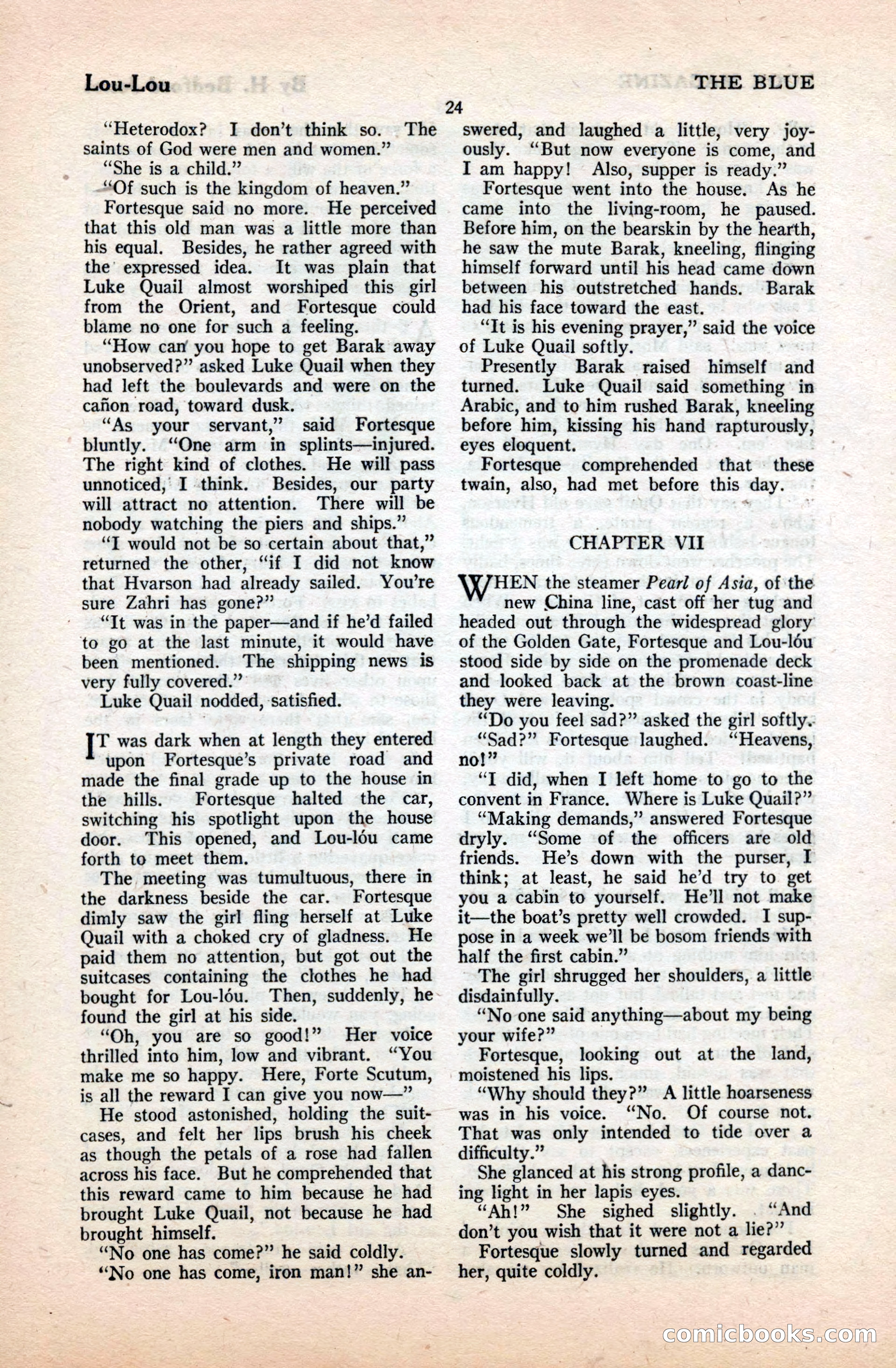 The Blue Book Magazine, September 1922 — page 30 of 204