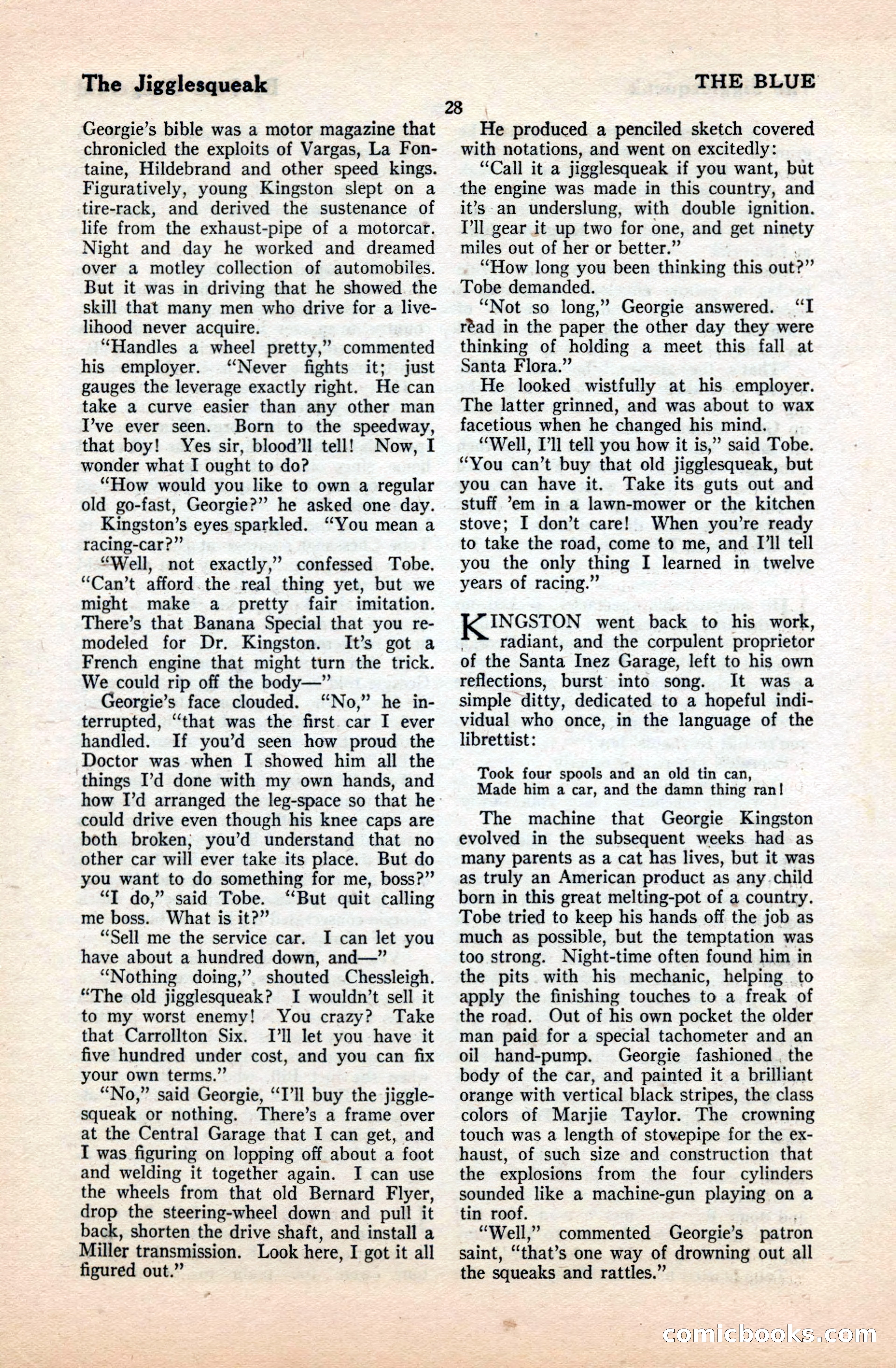 The Blue Book Magazine, September 1922 — page 34 of 204