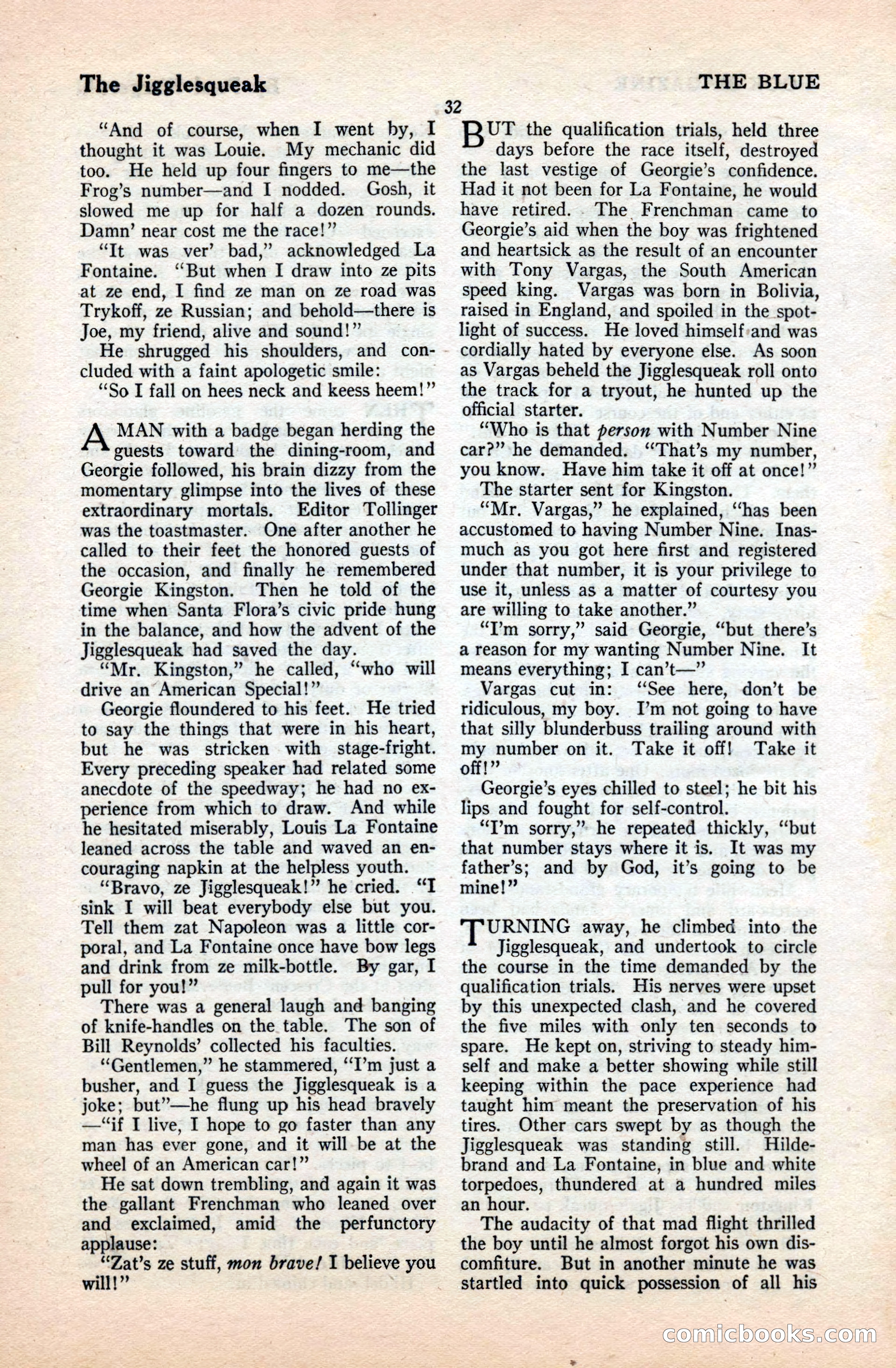 The Blue Book Magazine, September 1922 — page 38 of 204