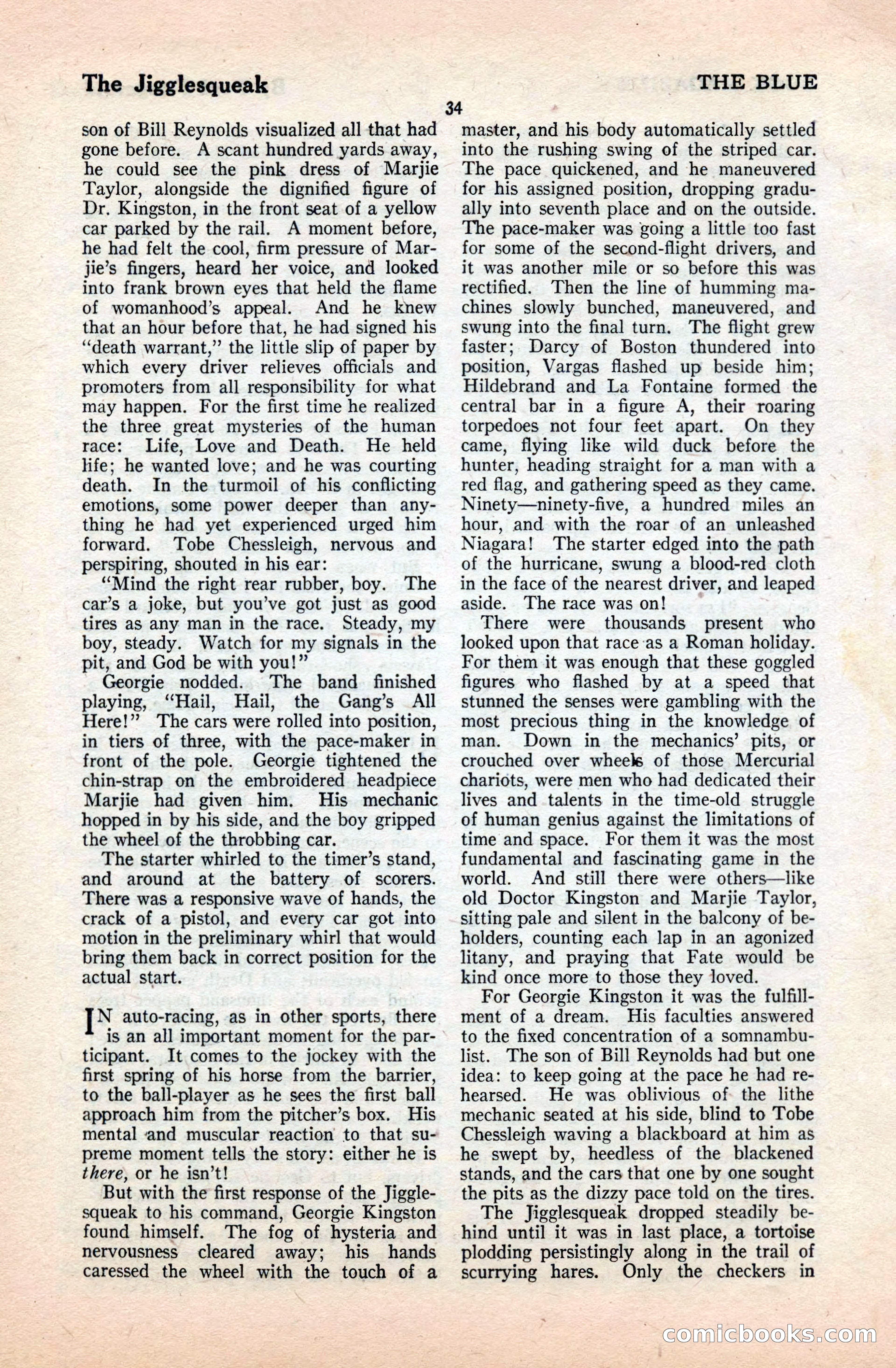 The Blue Book Magazine, September 1922 — page 40 of 204