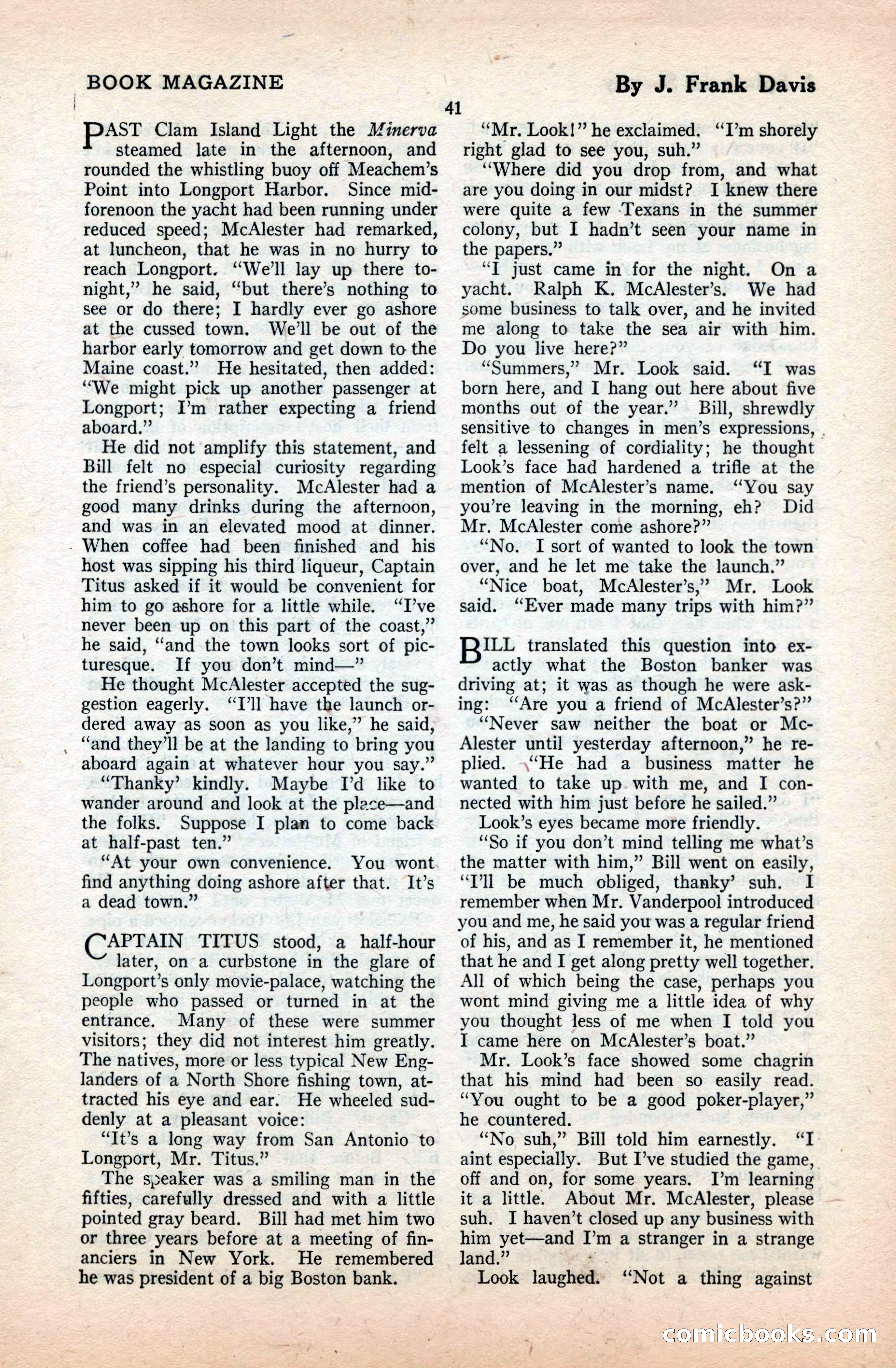 The Blue Book Magazine, September 1922 — page 47 of 204