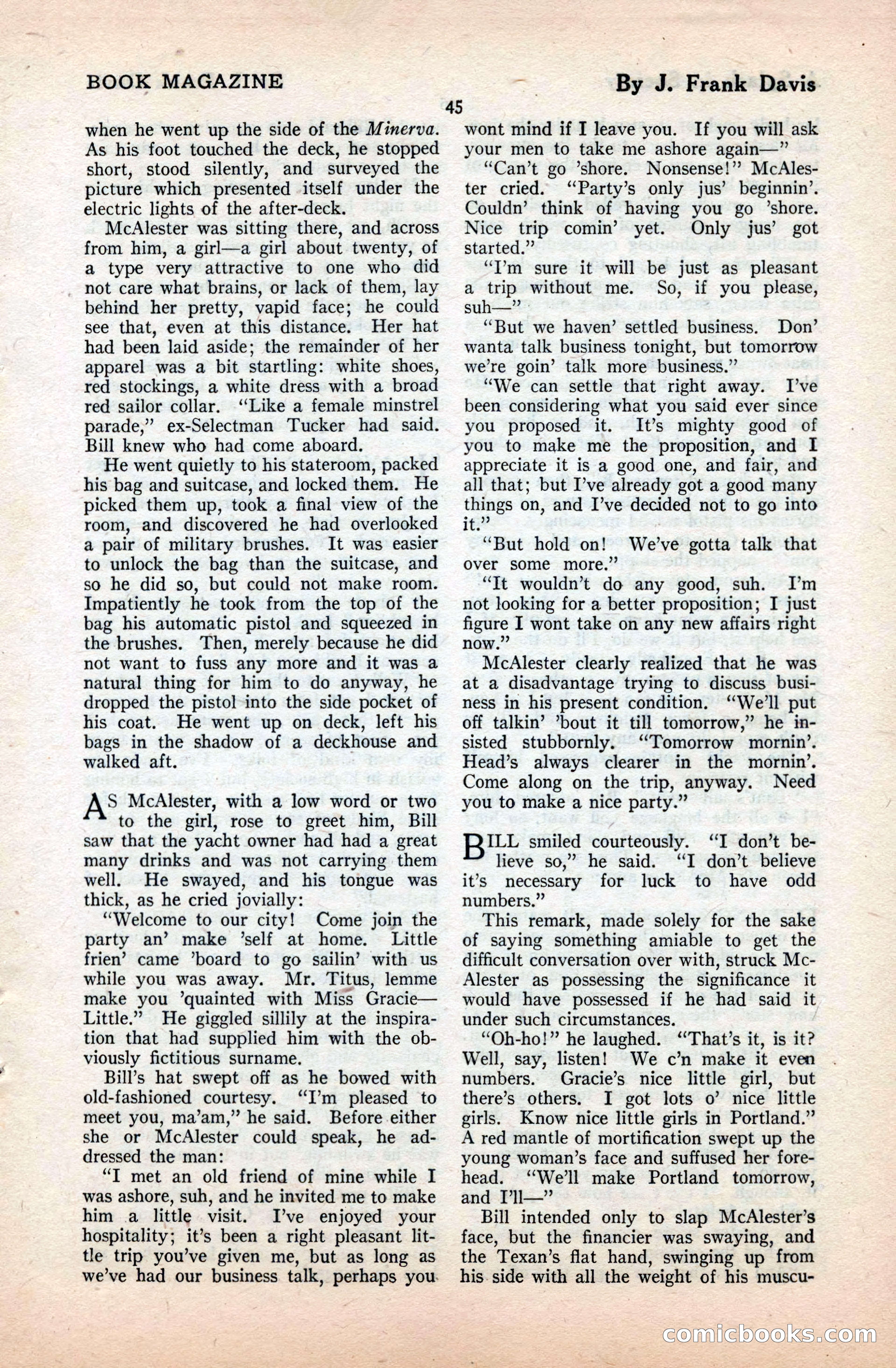 The Blue Book Magazine, September 1922 — page 51 of 204