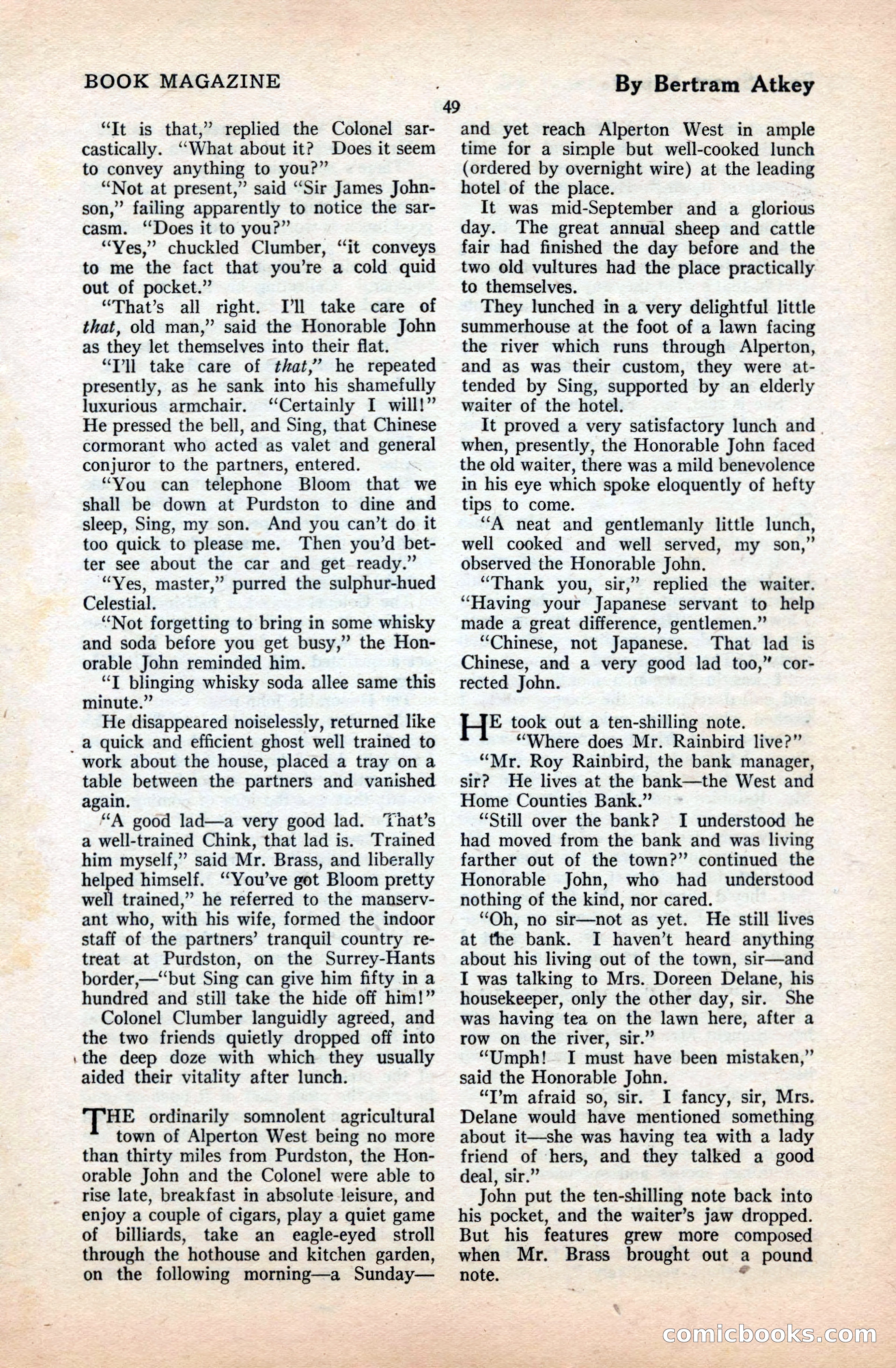 The Blue Book Magazine, September 1922 — page 55 of 204