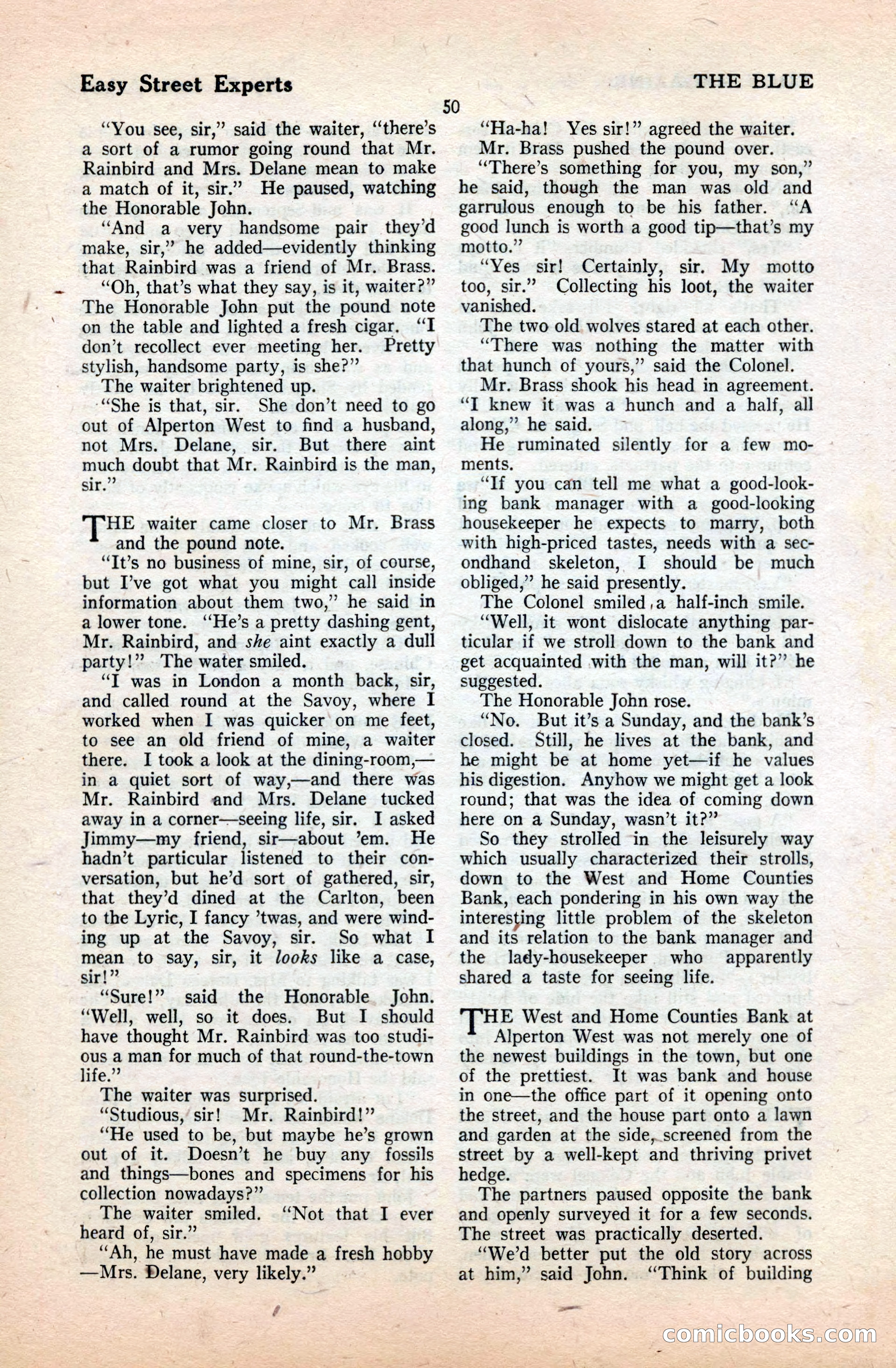 The Blue Book Magazine, September 1922 — page 56 of 204