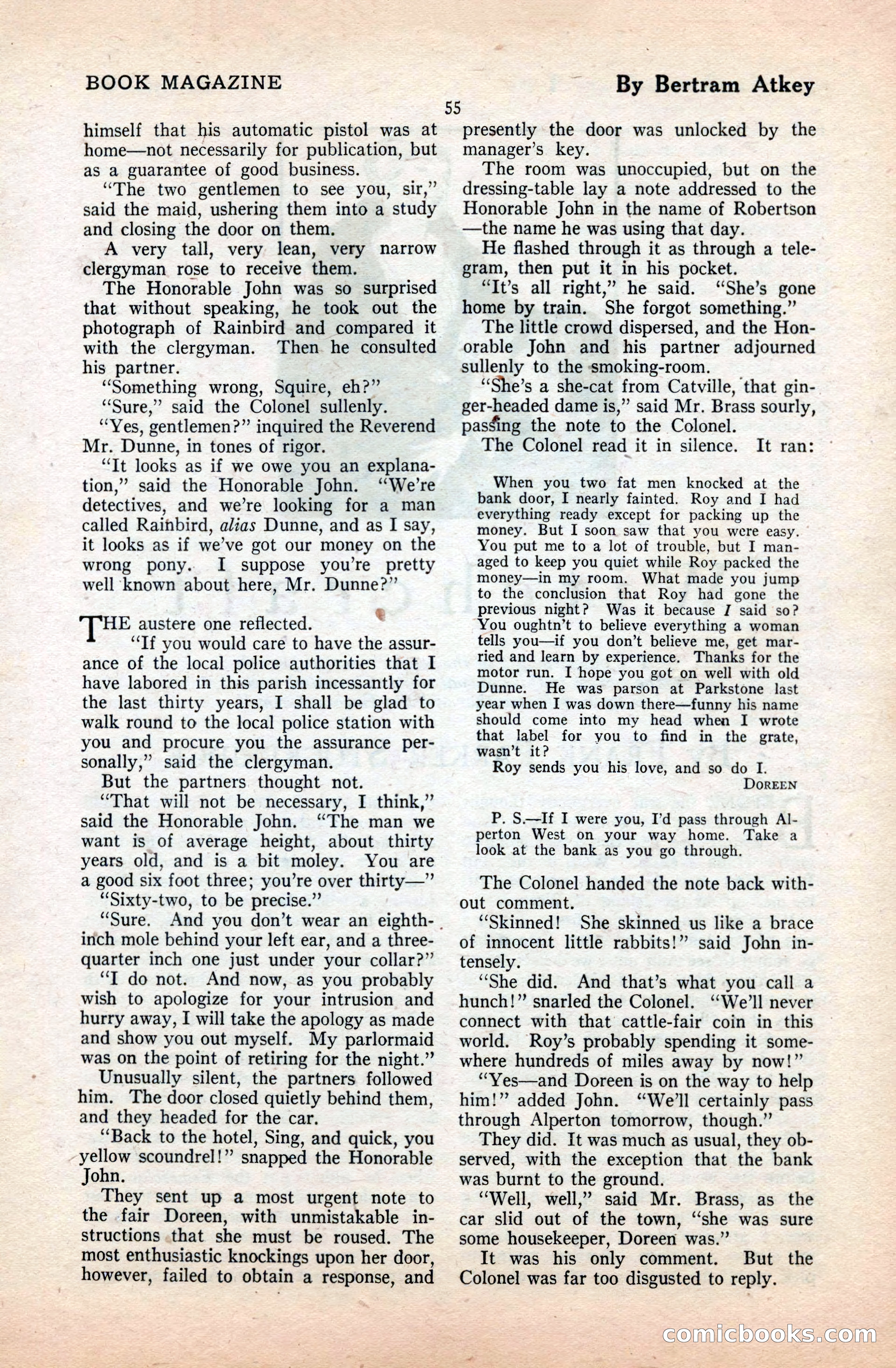 The Blue Book Magazine, September 1922 — page 61 of 204