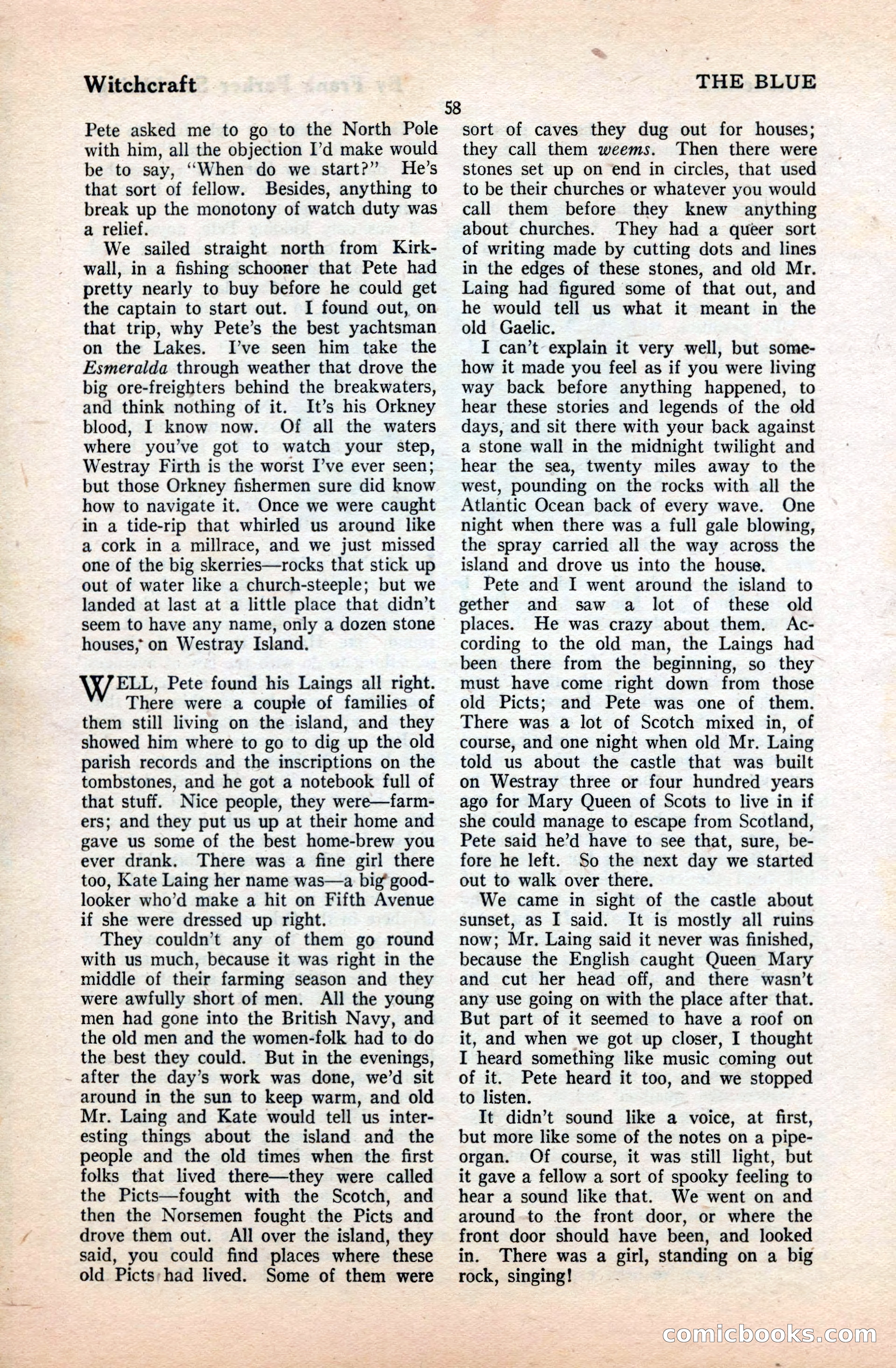 The Blue Book Magazine, September 1922 — page 64 of 204