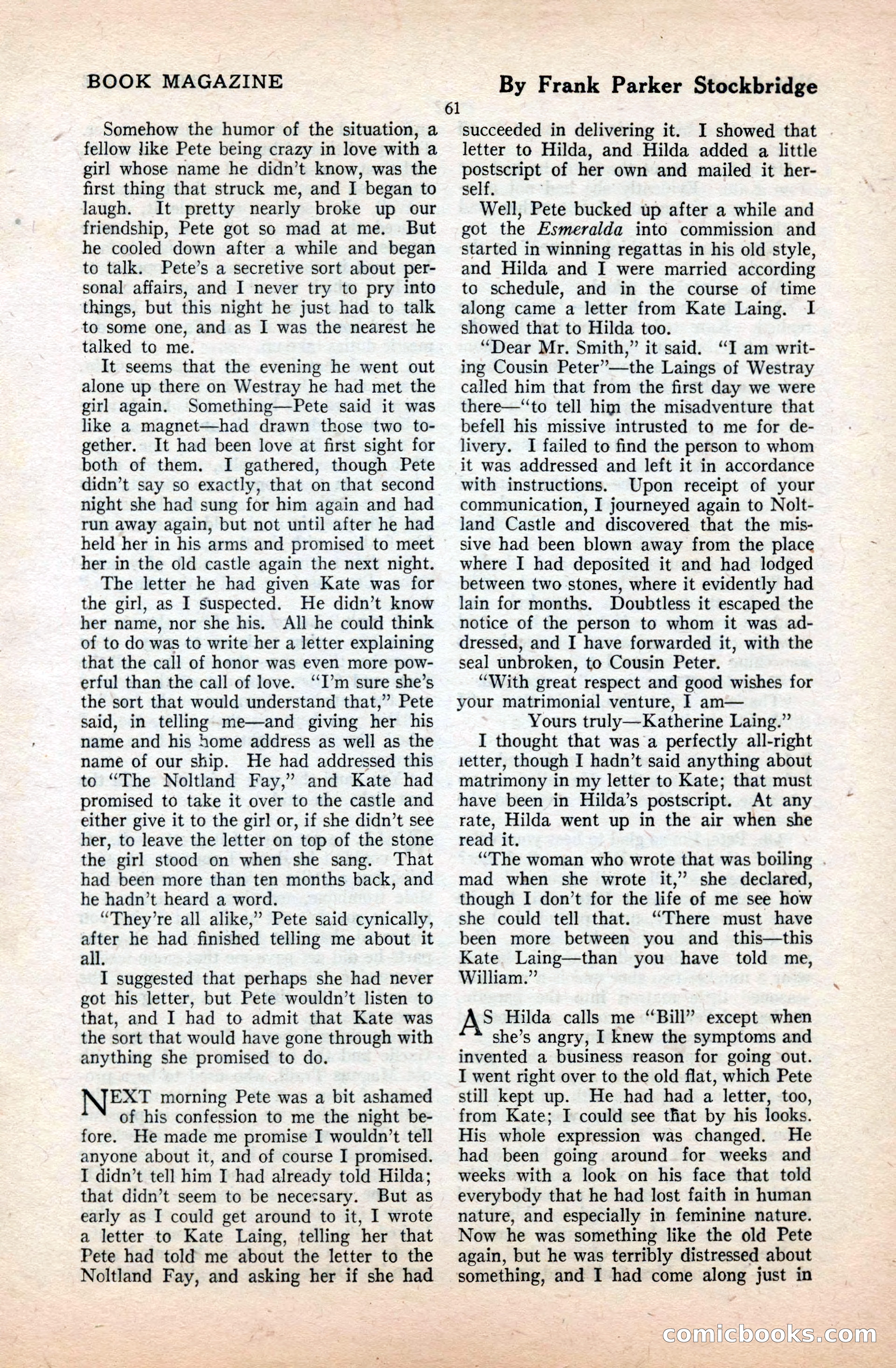 The Blue Book Magazine, September 1922 — page 67 of 204