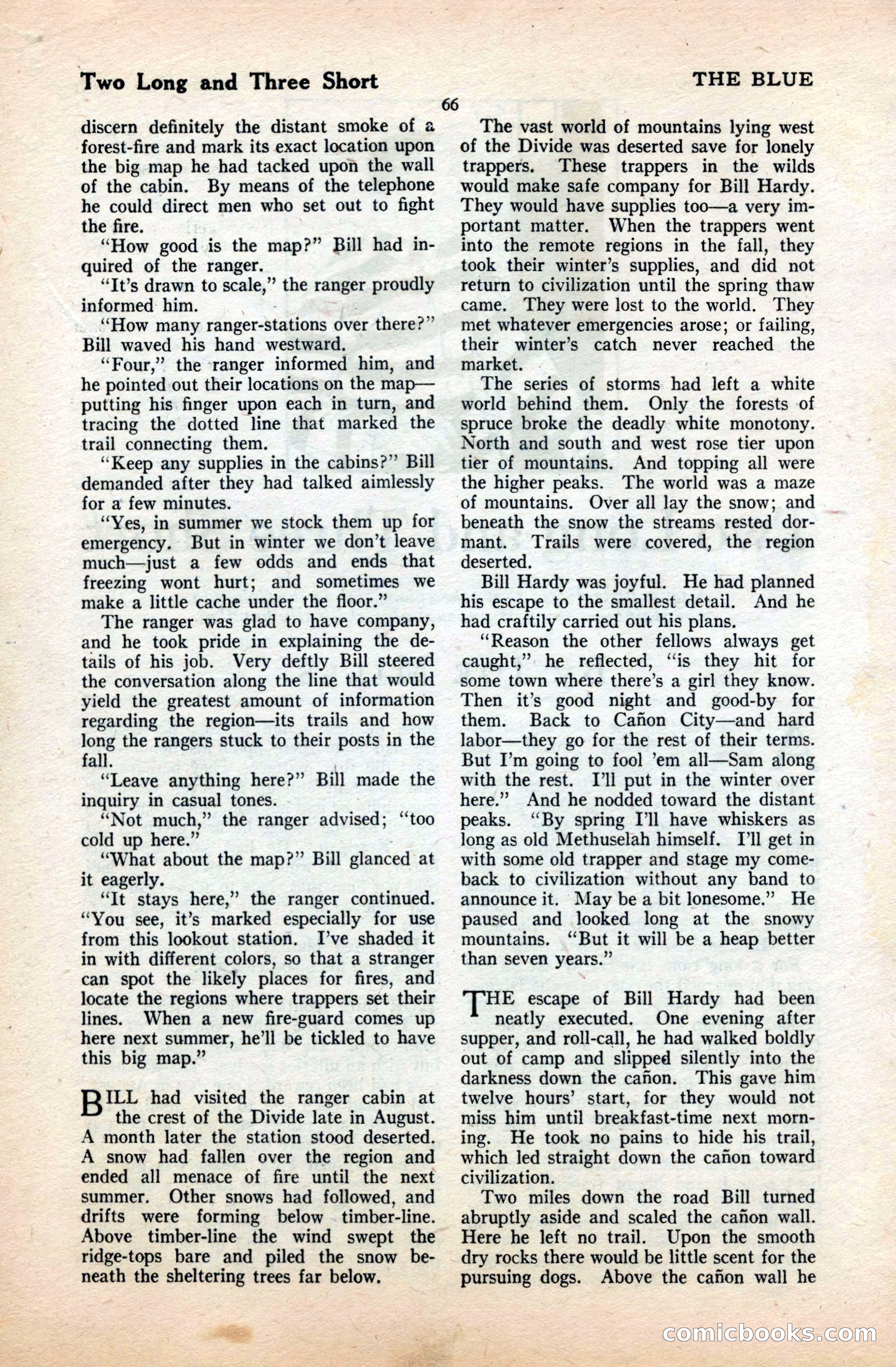 The Blue Book Magazine, September 1922 — page 72 of 204