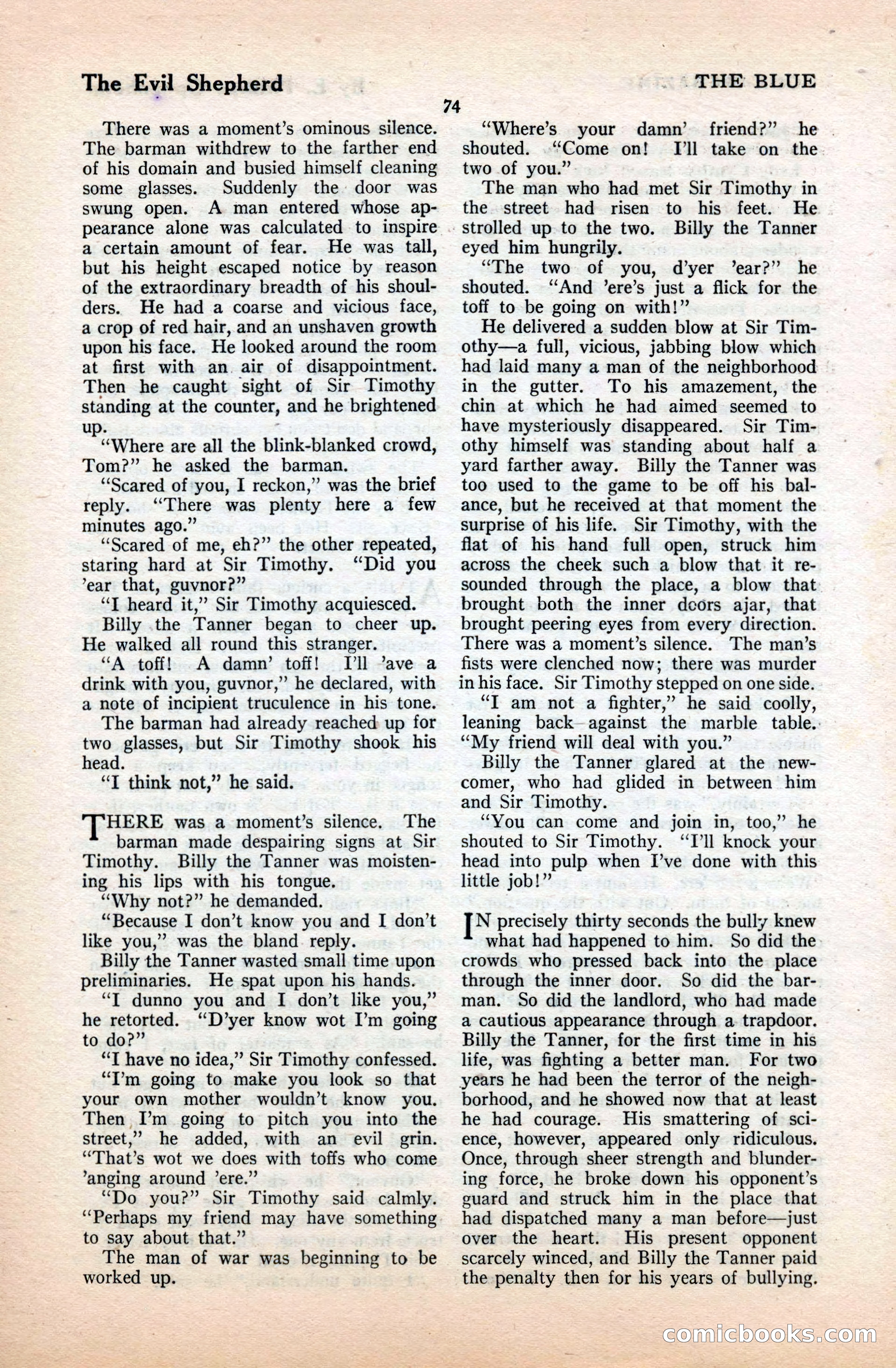 The Blue Book Magazine, September 1922 — page 80 of 204