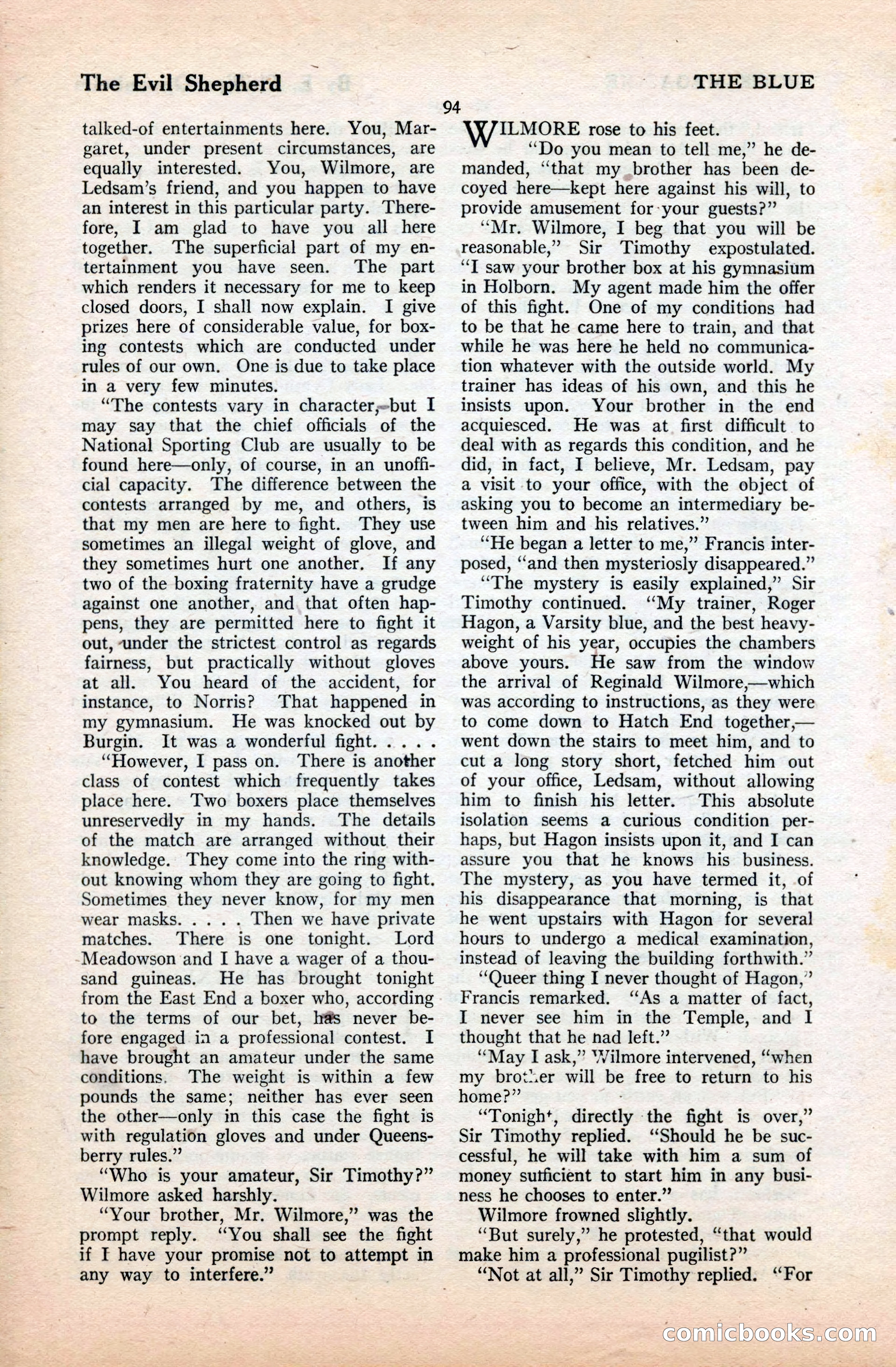 The Blue Book Magazine, September 1922 — page 100 of 204