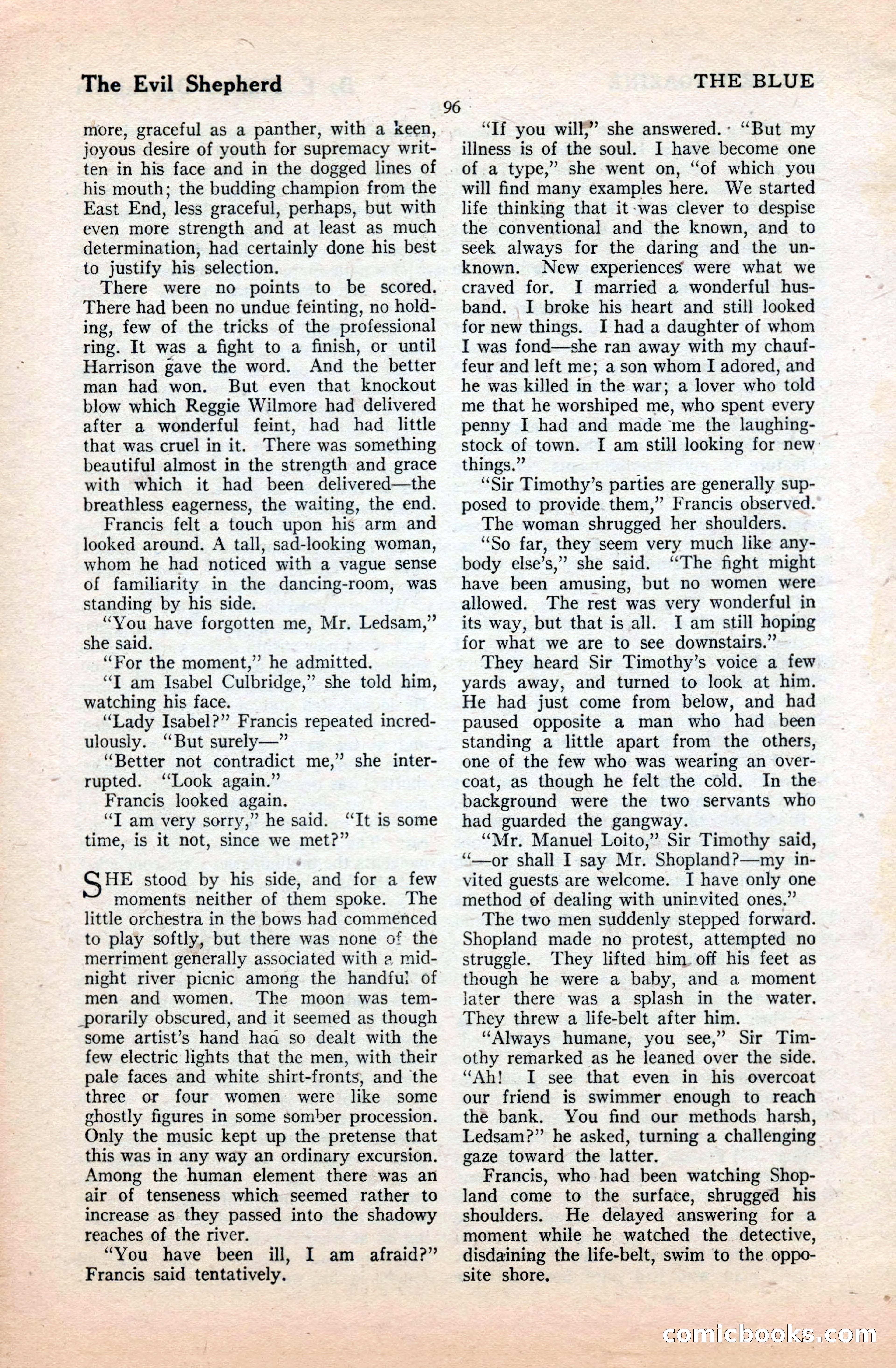 The Blue Book Magazine, September 1922 — page 102 of 204