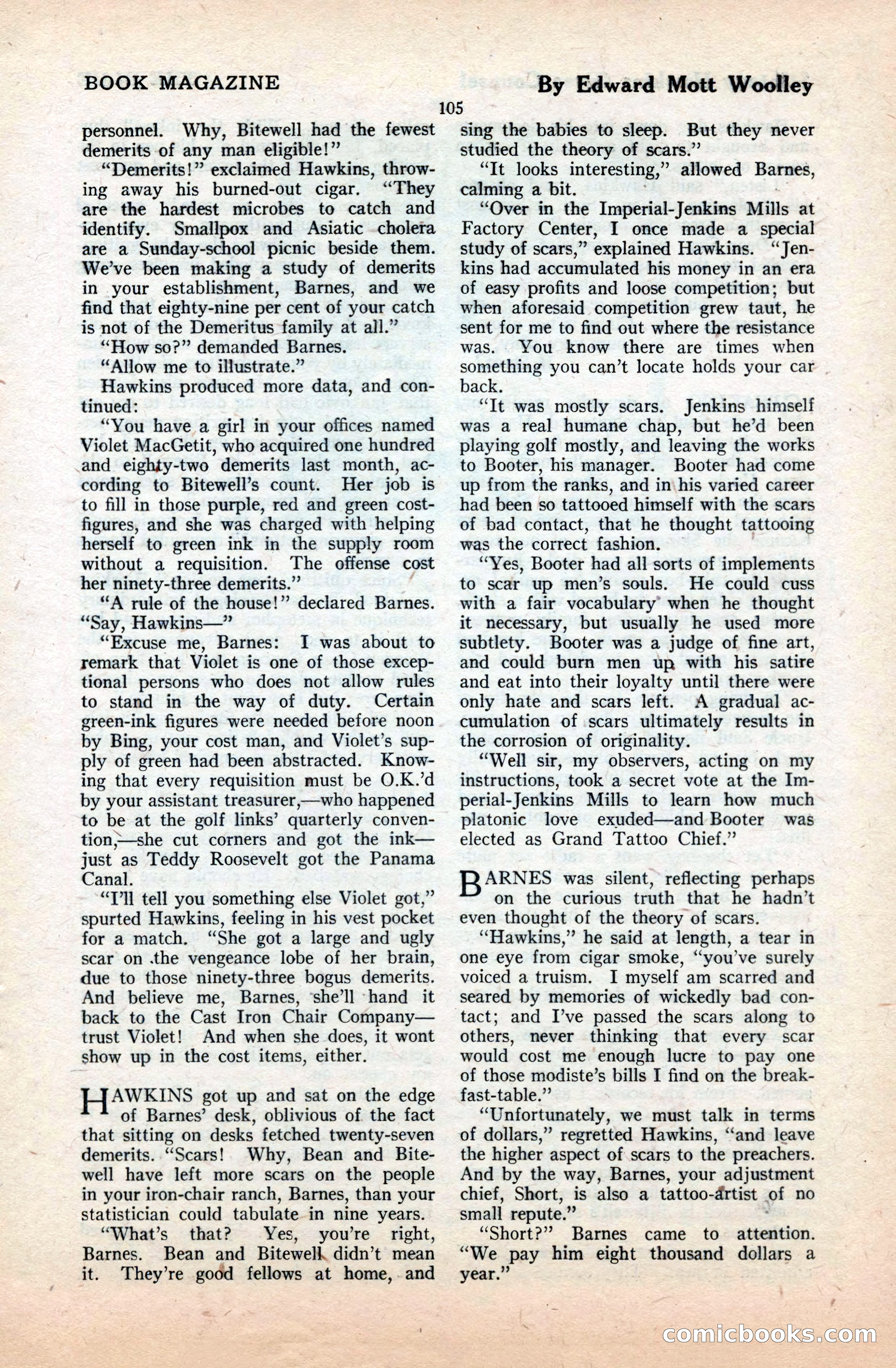 The Blue Book Magazine, September 1922 — page 111 of 204