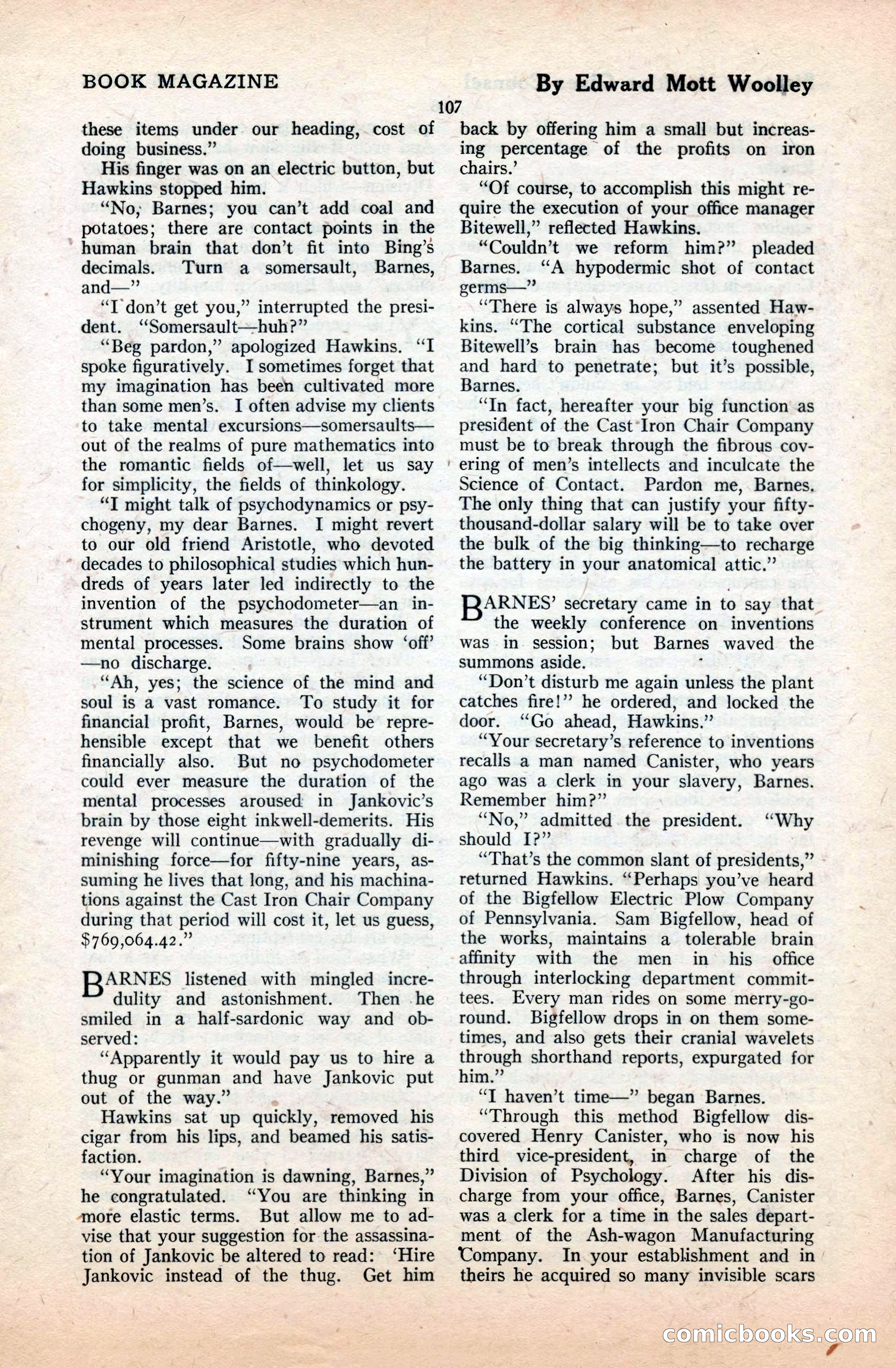 The Blue Book Magazine, September 1922 — page 113 of 204