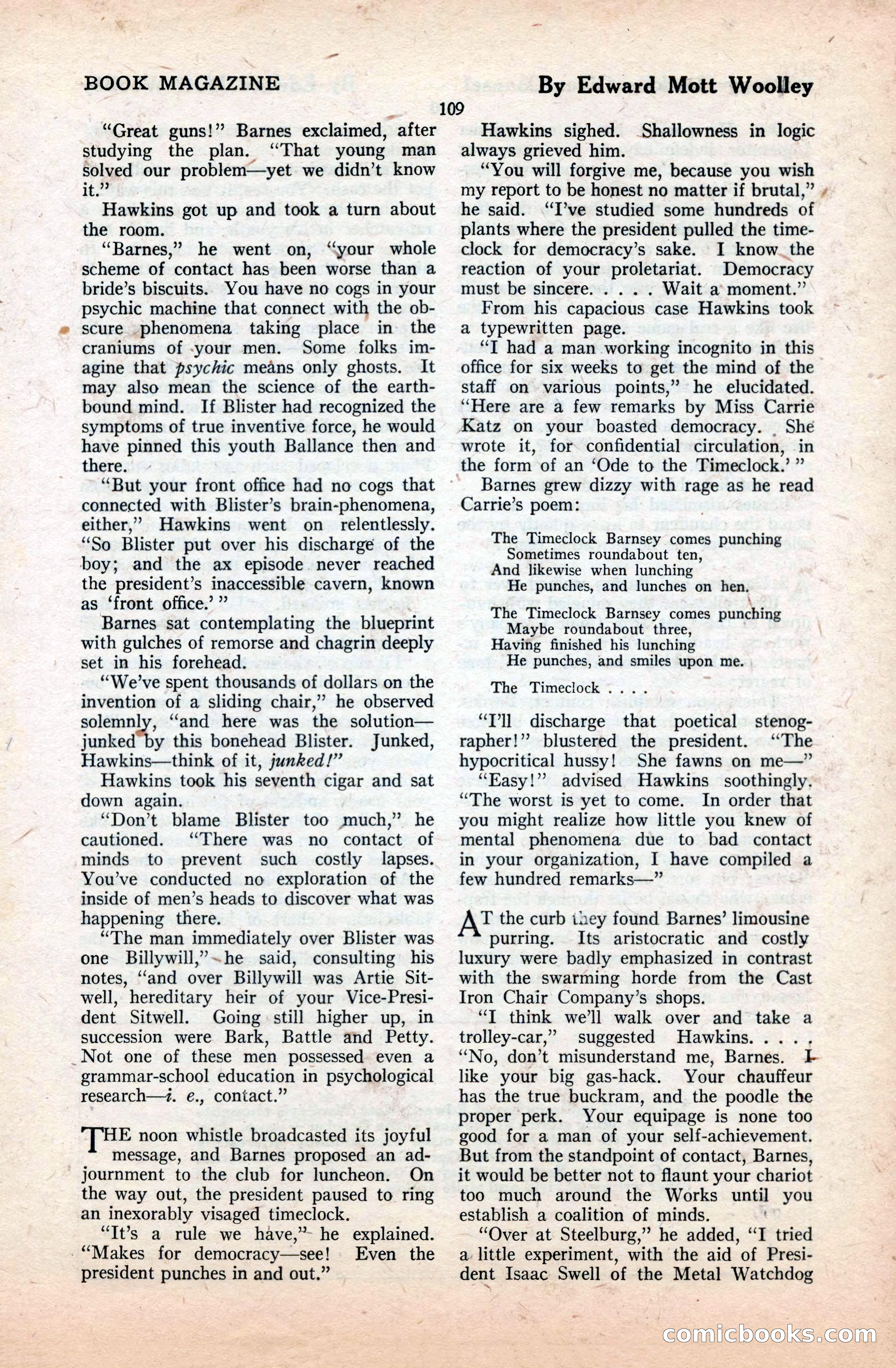 The Blue Book Magazine, September 1922 — page 115 of 204