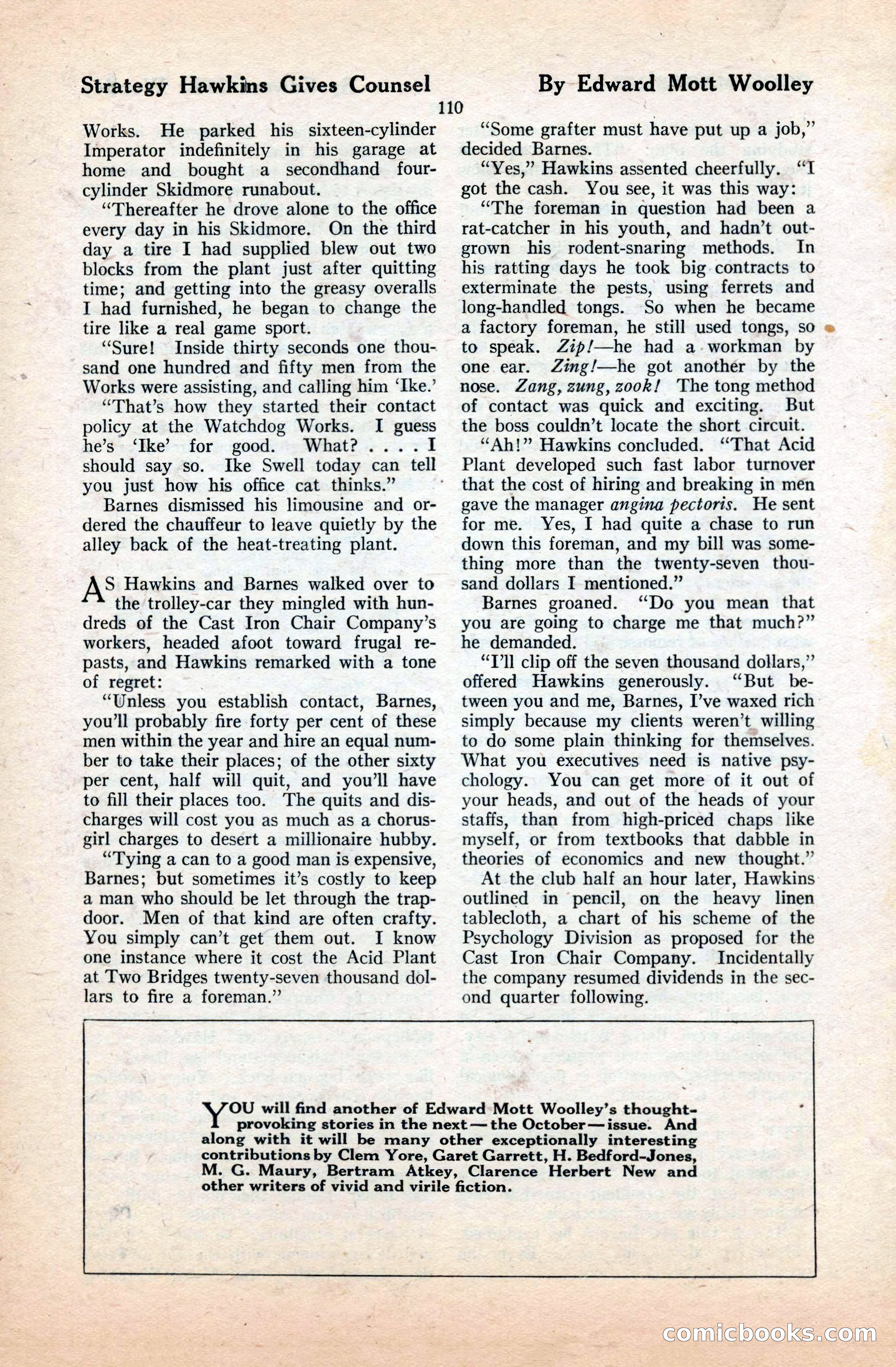 The Blue Book Magazine, September 1922 — page 116 of 204