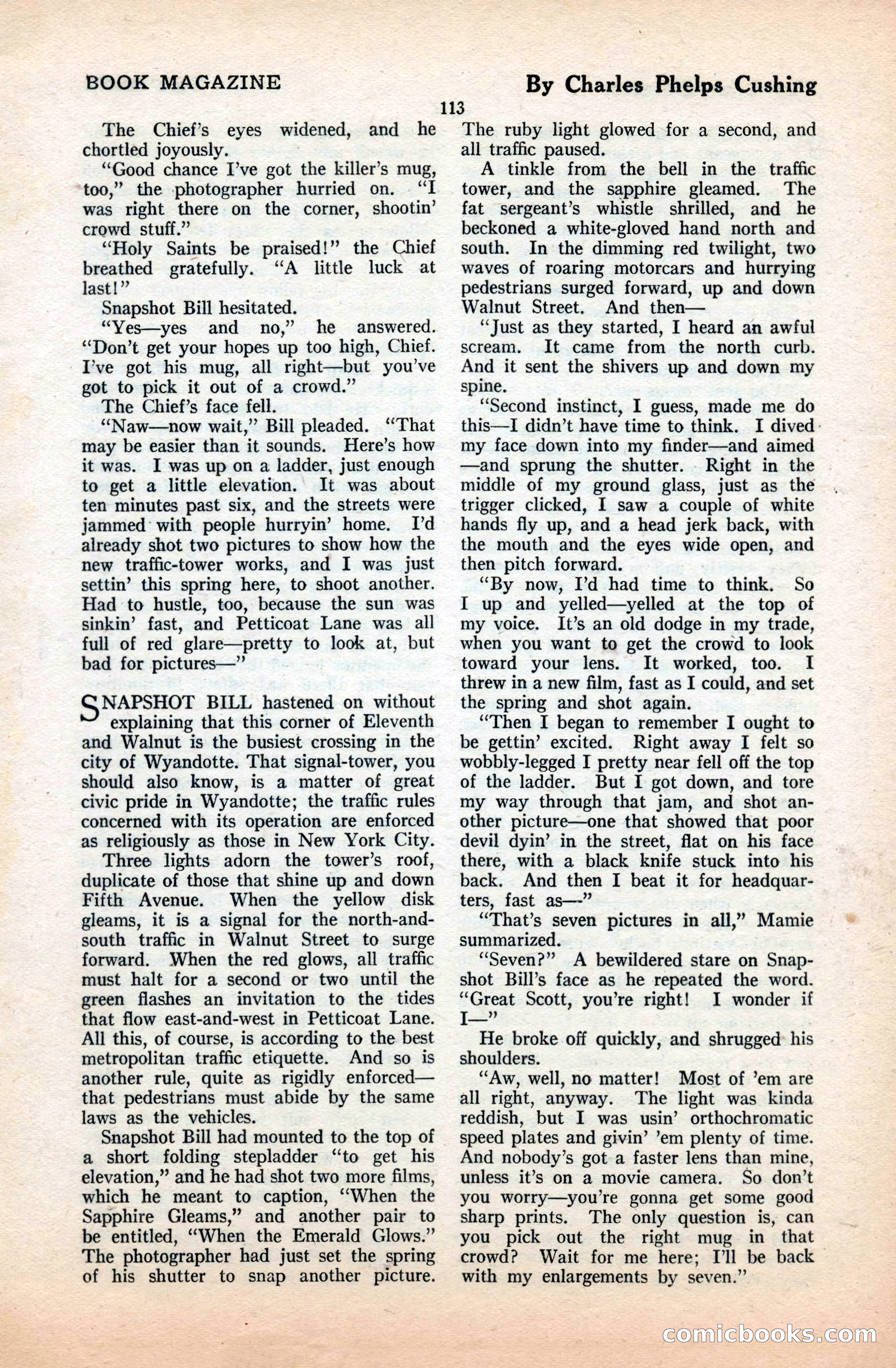 The Blue Book Magazine, September 1922 — page 119 of 204