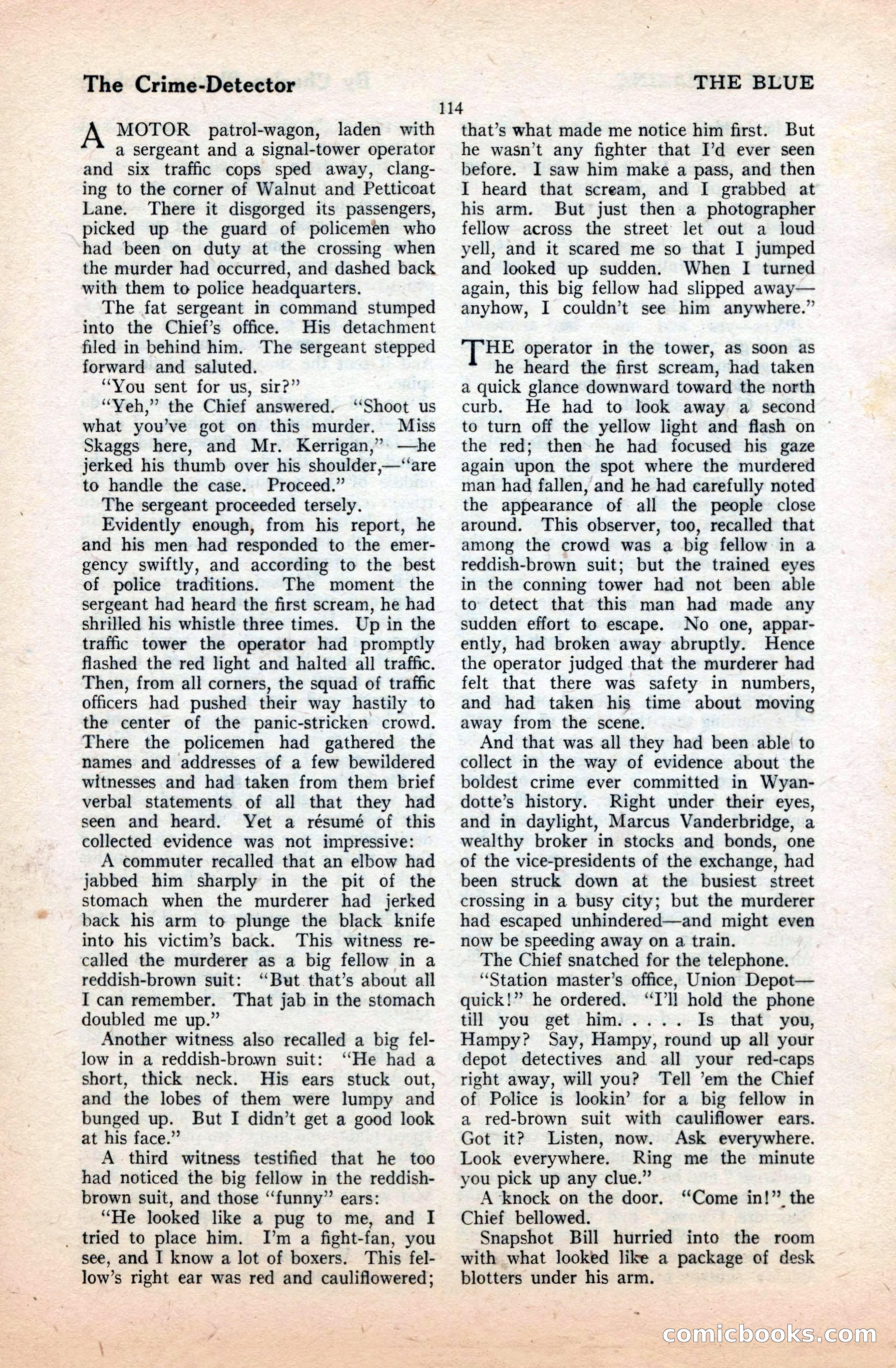 The Blue Book Magazine, September 1922 — page 120 of 204