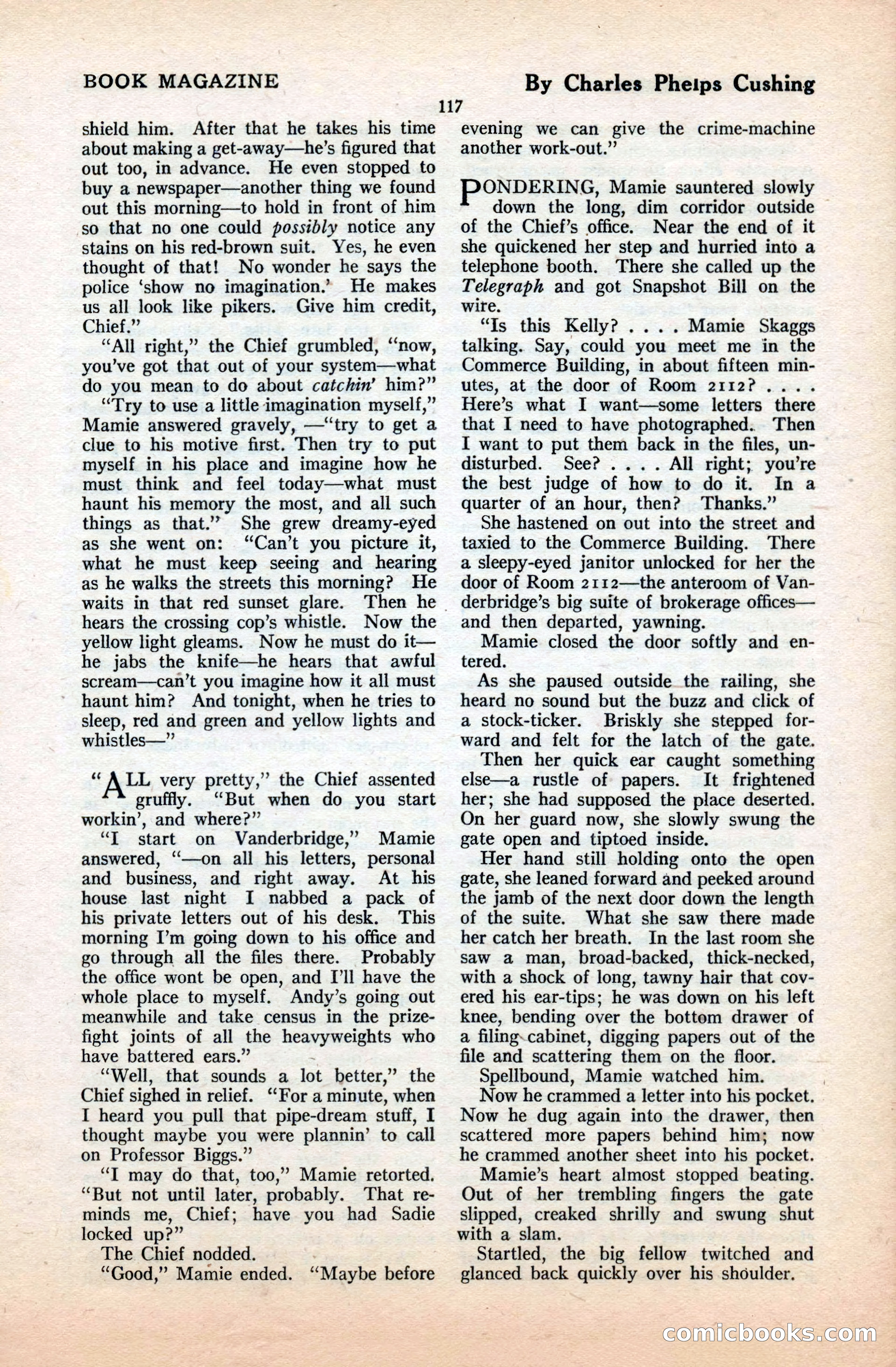 The Blue Book Magazine, September 1922 — page 123 of 204