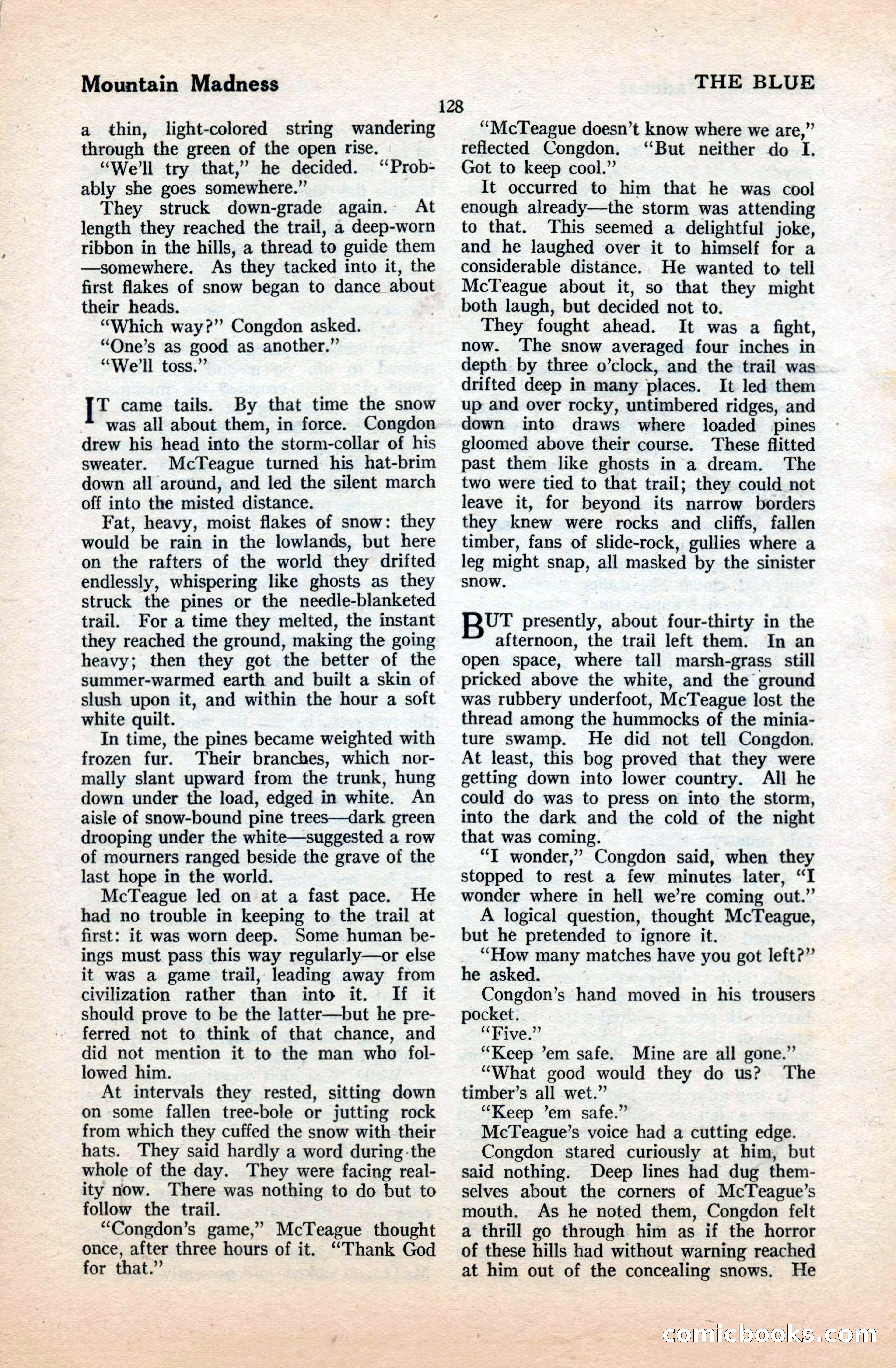 The Blue Book Magazine, September 1922 — page 134 of 204