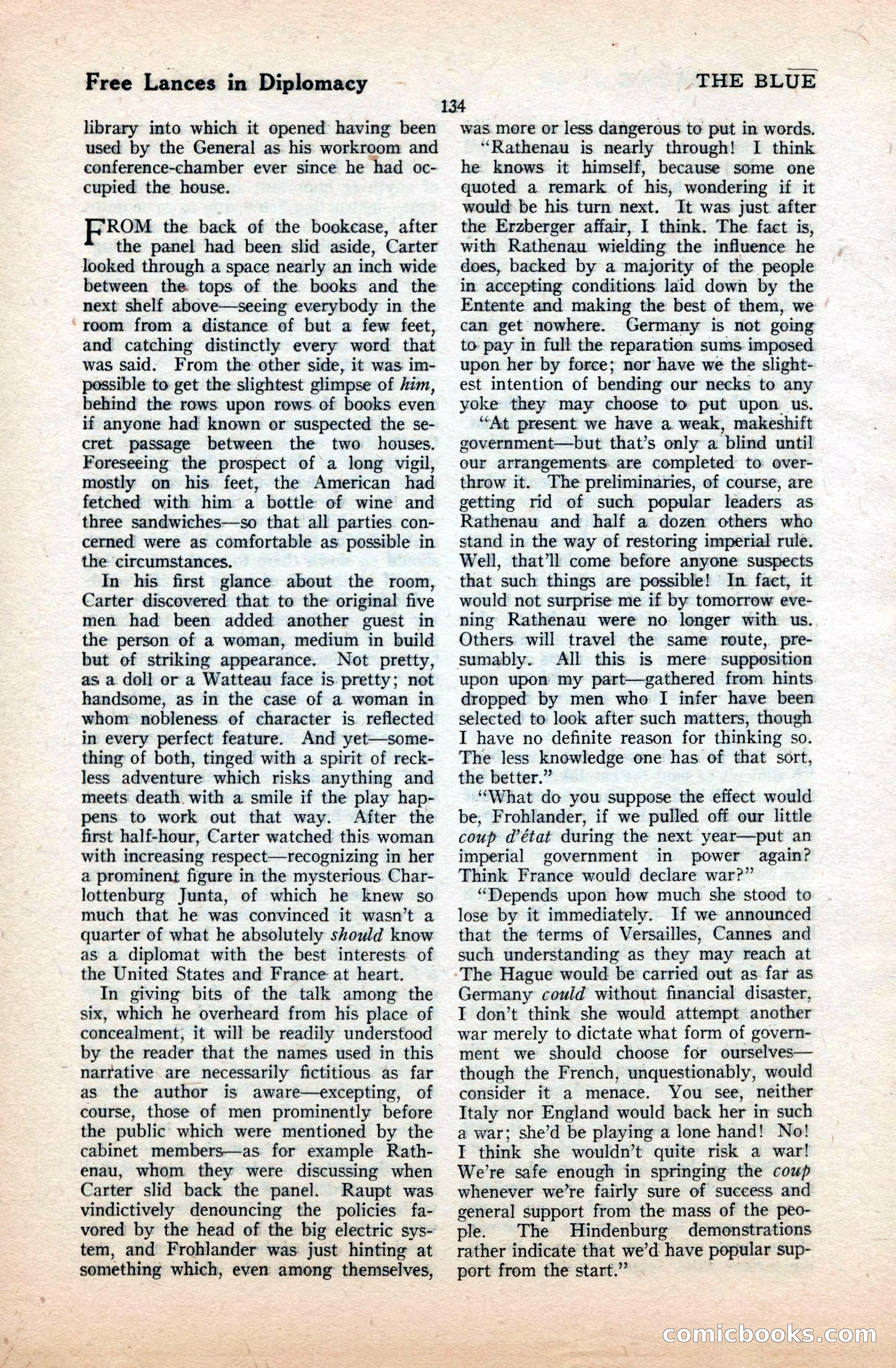 The Blue Book Magazine, September 1922 — page 140 of 204