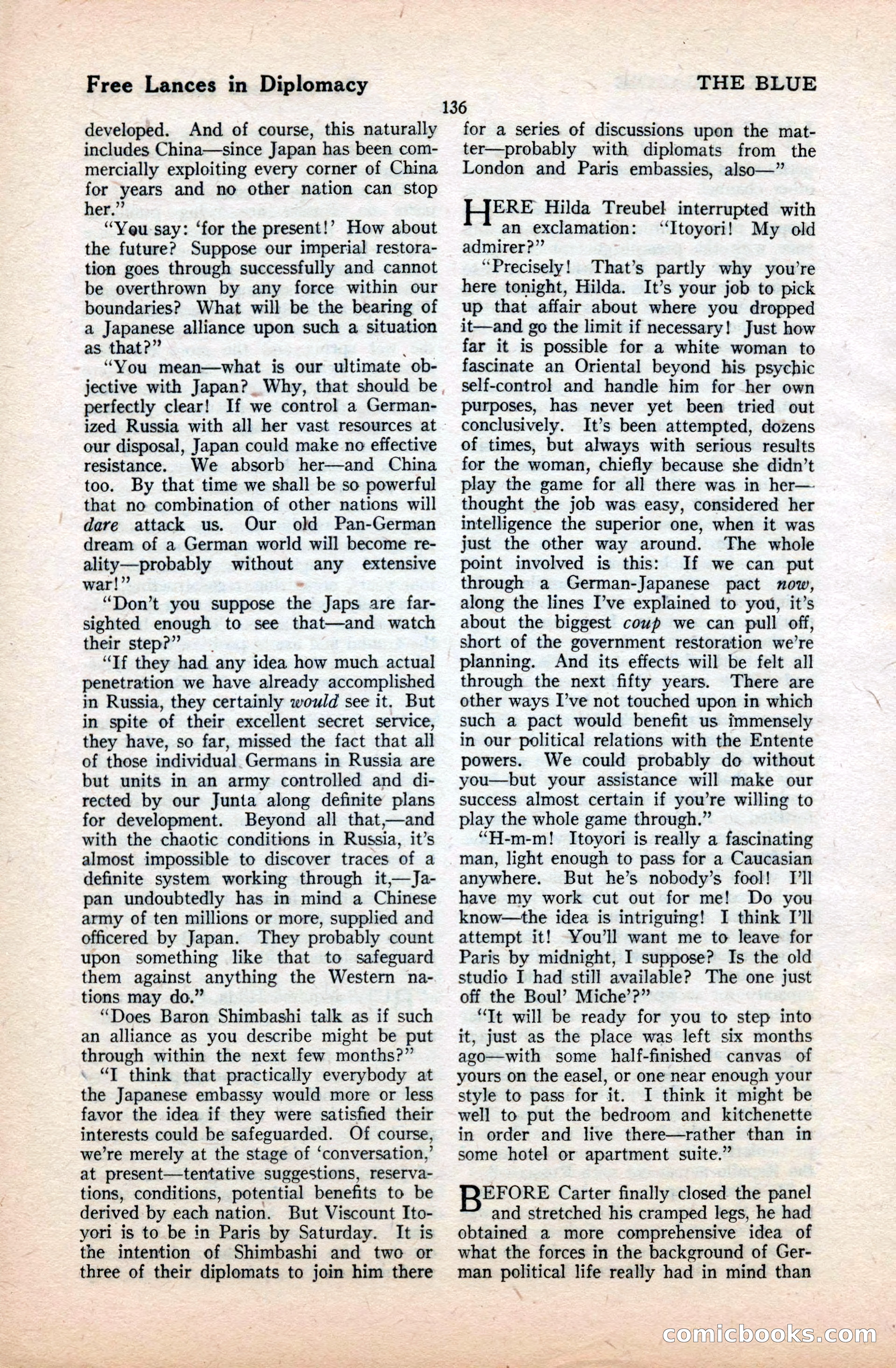 The Blue Book Magazine, September 1922 — page 142 of 204