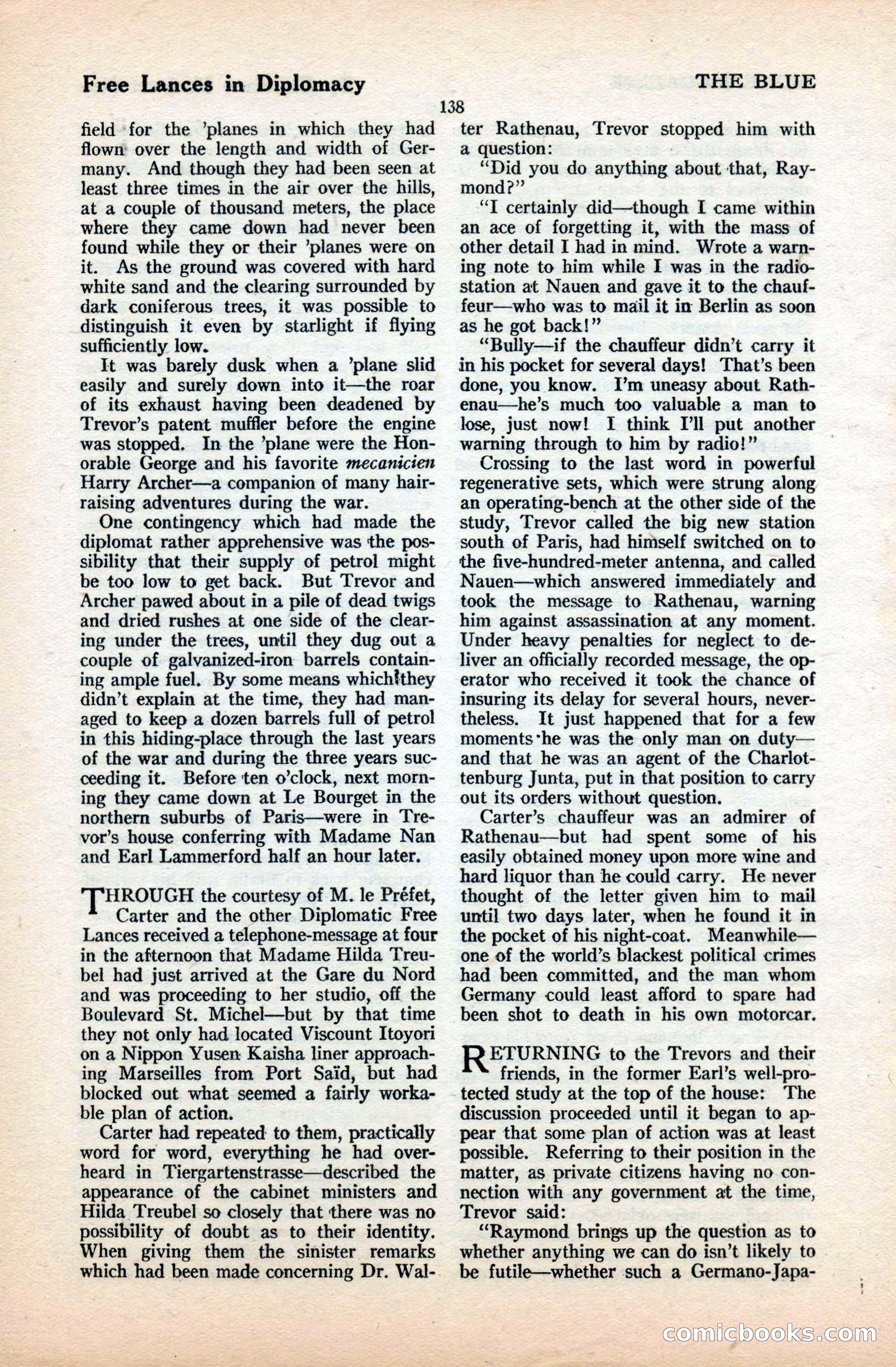 The Blue Book Magazine, September 1922 — page 144 of 204