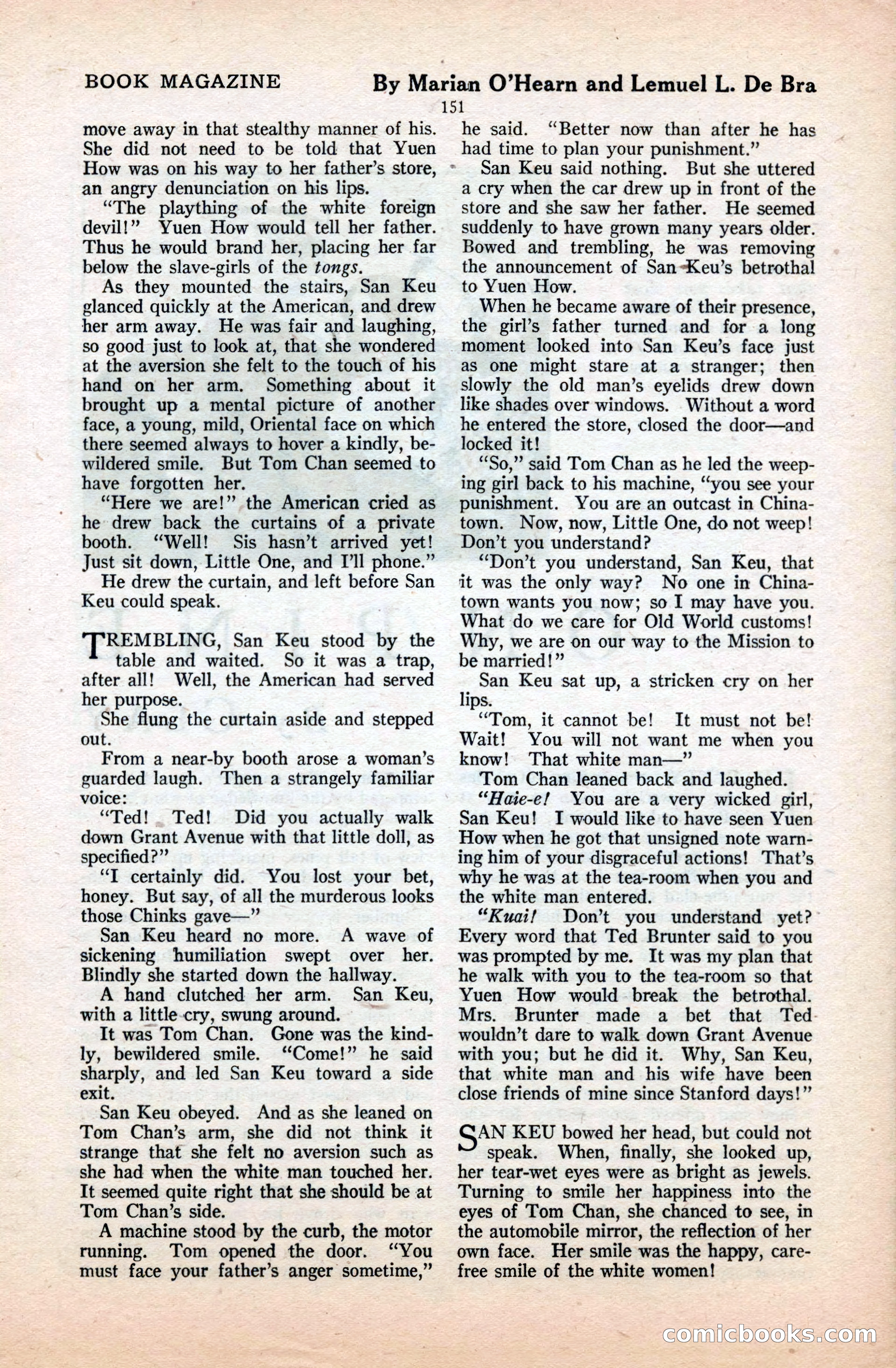 The Blue Book Magazine, September 1922 — page 157 of 204