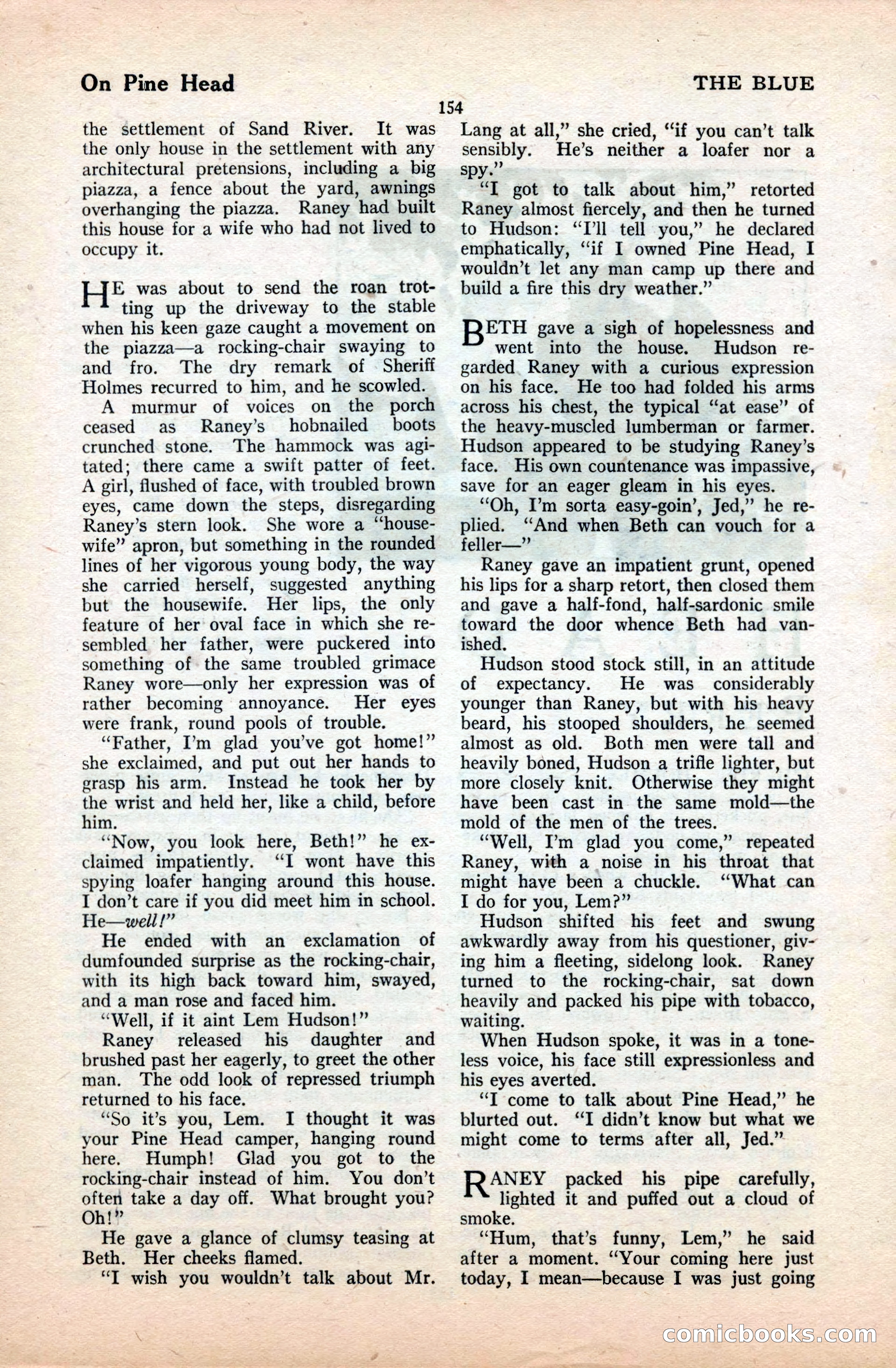 The Blue Book Magazine, September 1922 — page 160 of 204