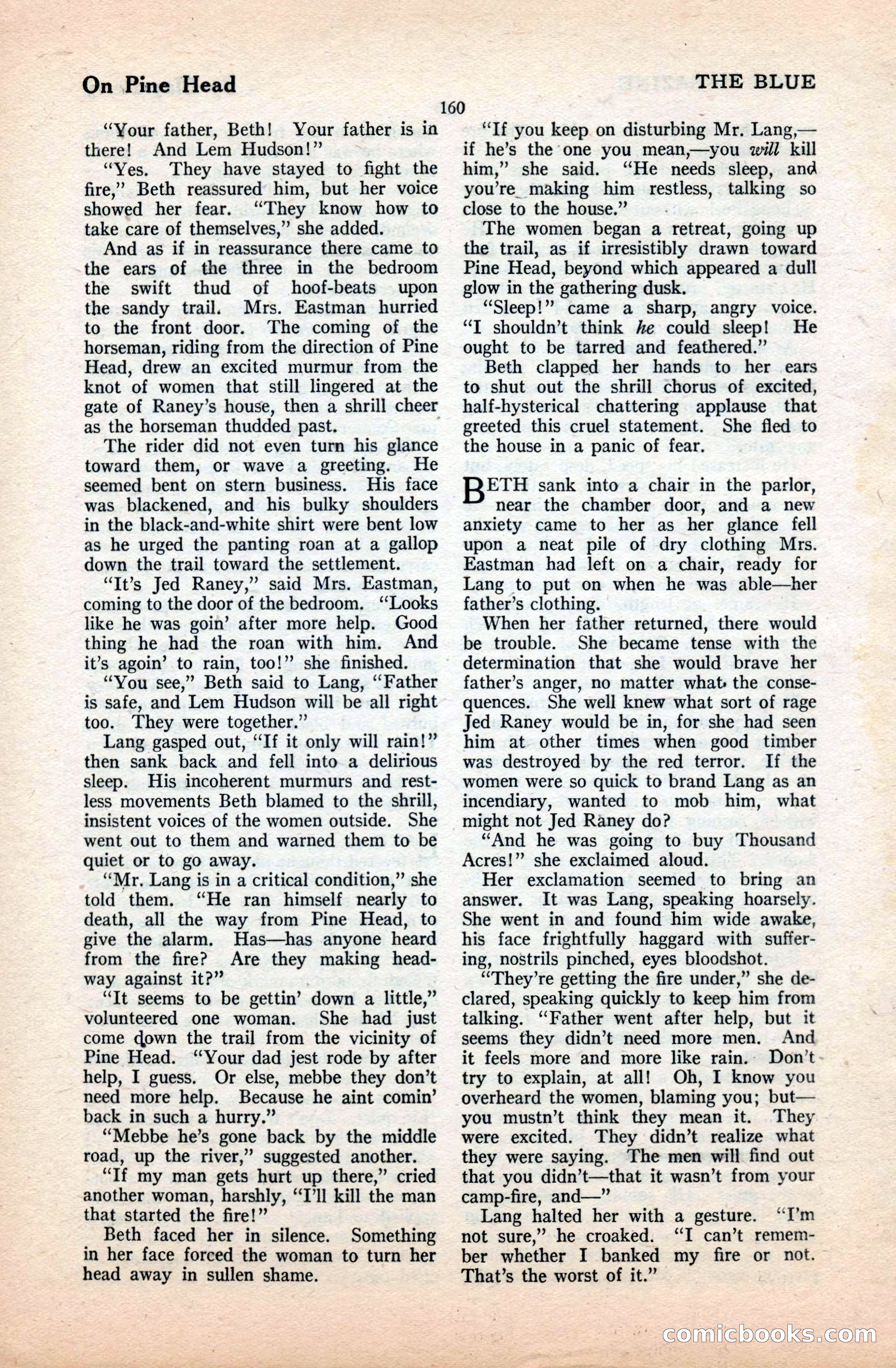 The Blue Book Magazine, September 1922 — page 166 of 204