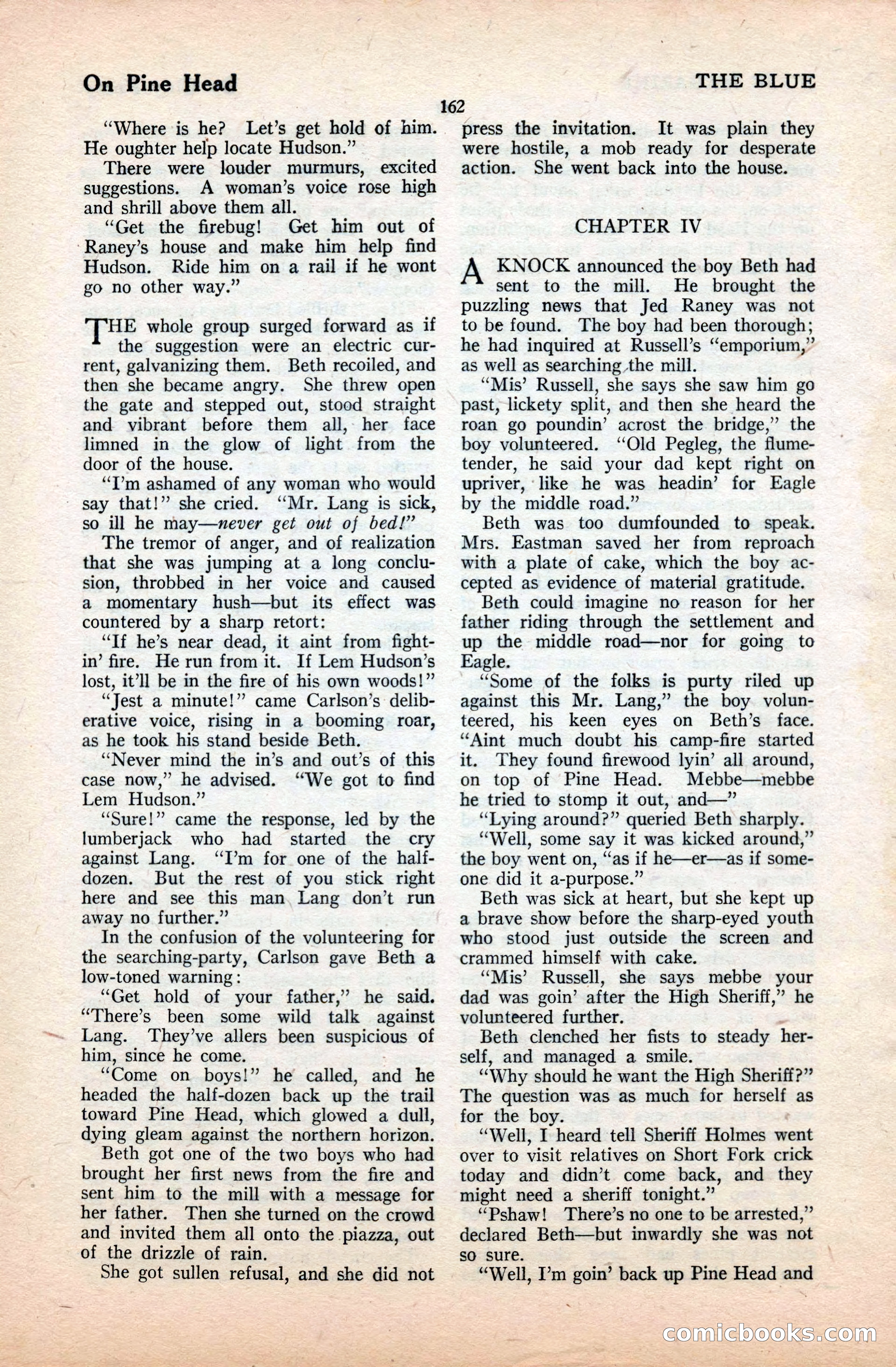 The Blue Book Magazine, September 1922 — page 168 of 204