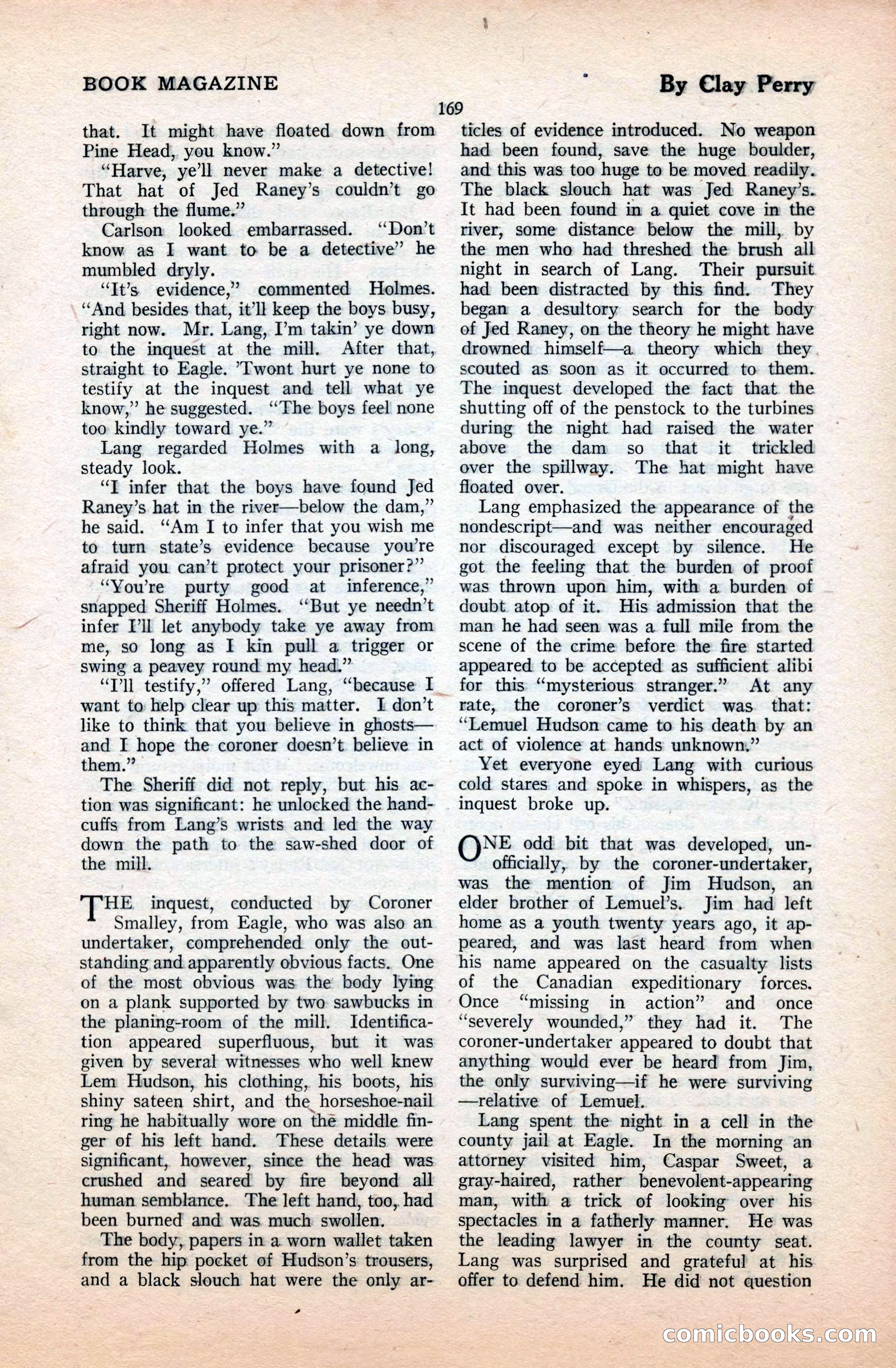 The Blue Book Magazine, September 1922 — page 175 of 204