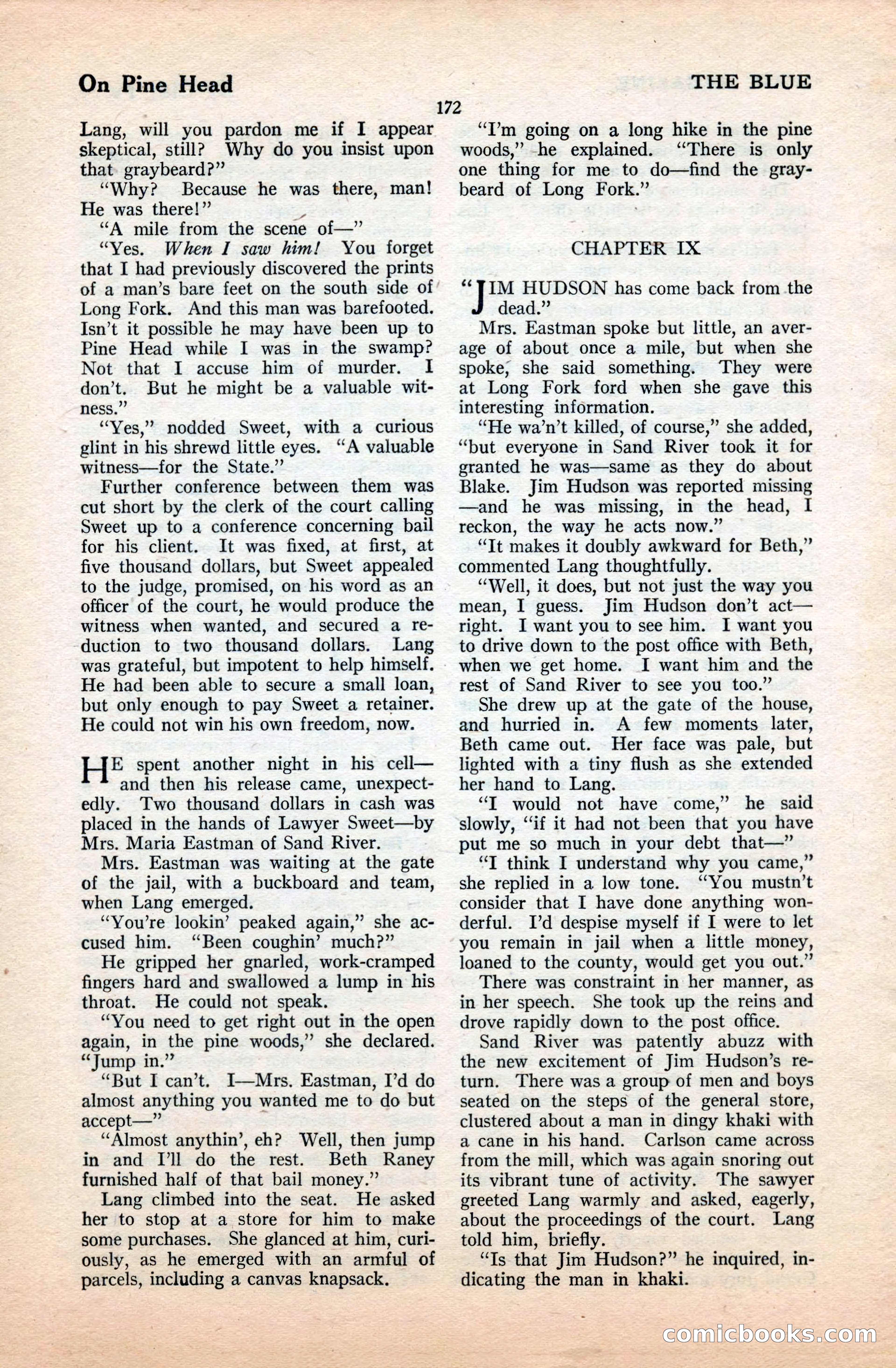 The Blue Book Magazine, September 1922 — page 178 of 204