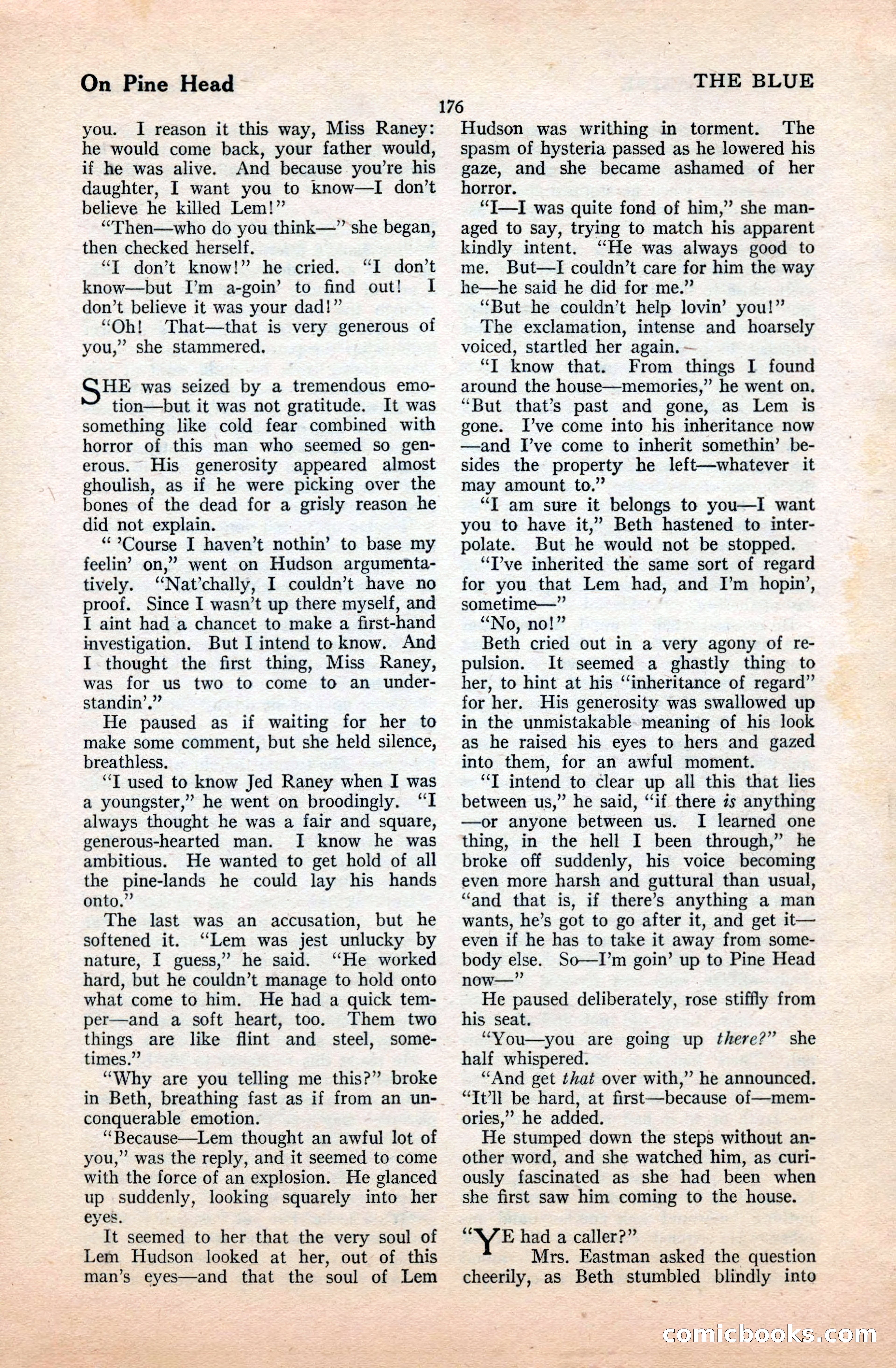 The Blue Book Magazine, September 1922 — page 182 of 204