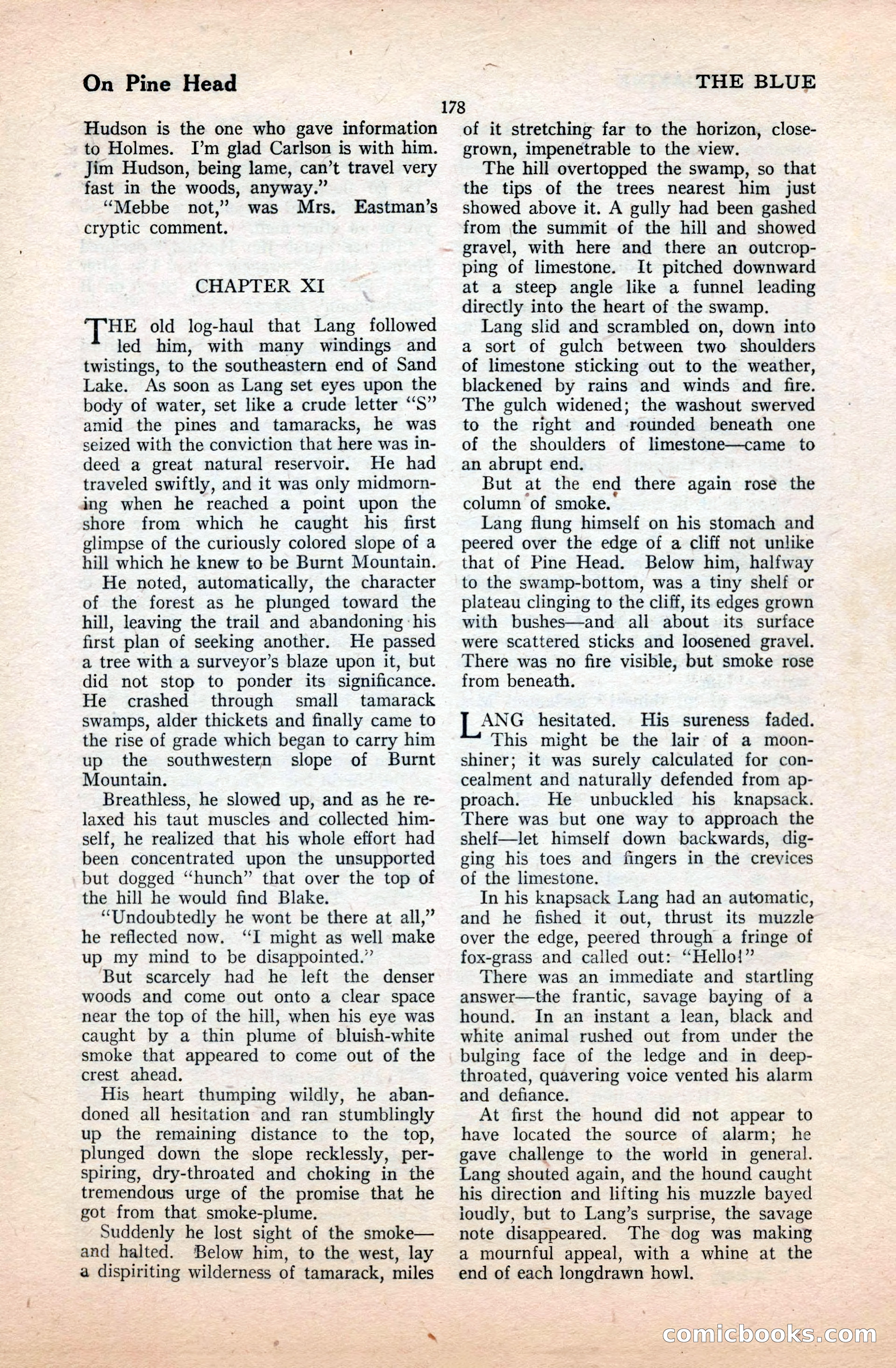 The Blue Book Magazine, September 1922 — page 184 of 204