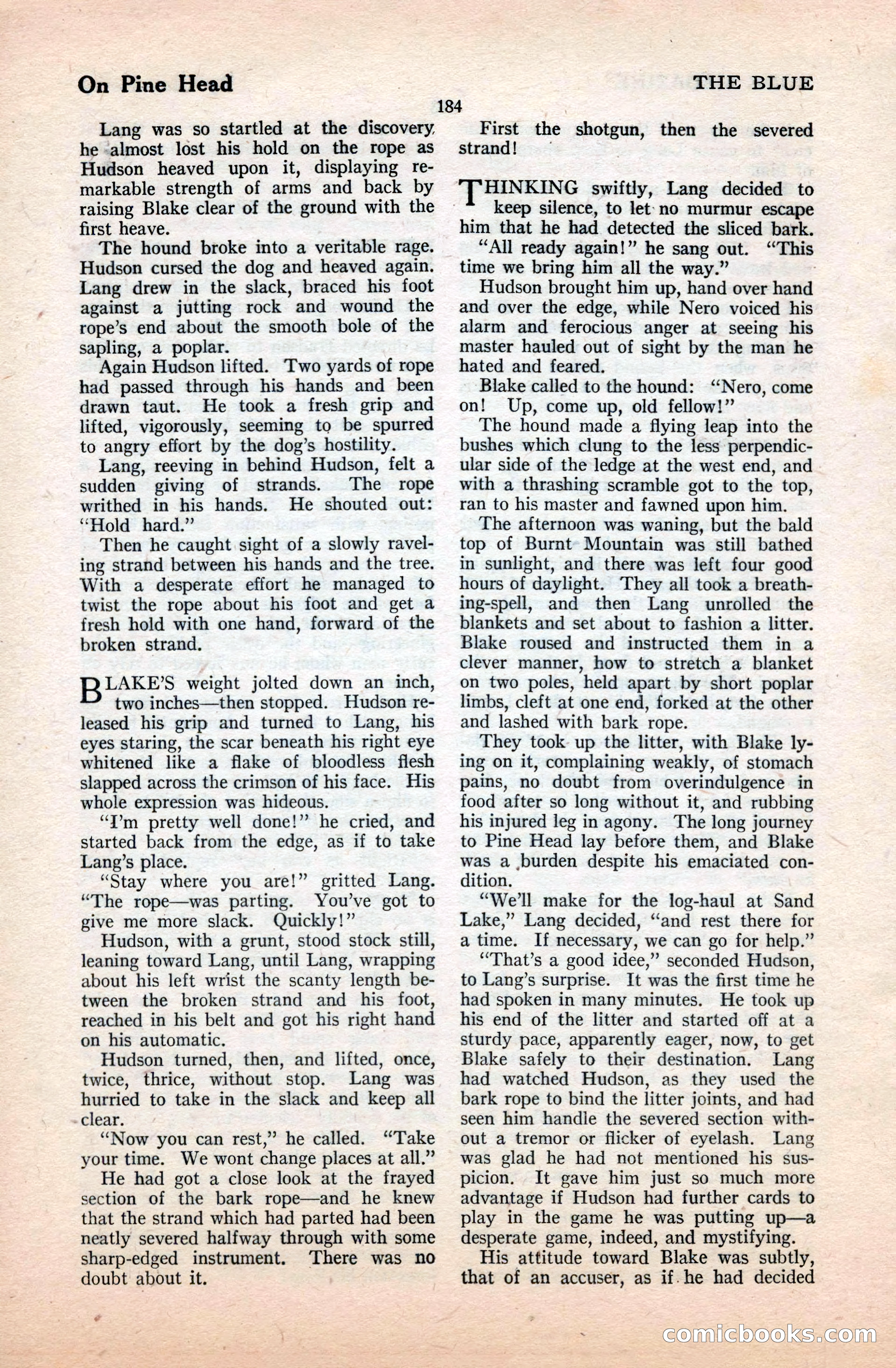 The Blue Book Magazine, September 1922 — page 190 of 204