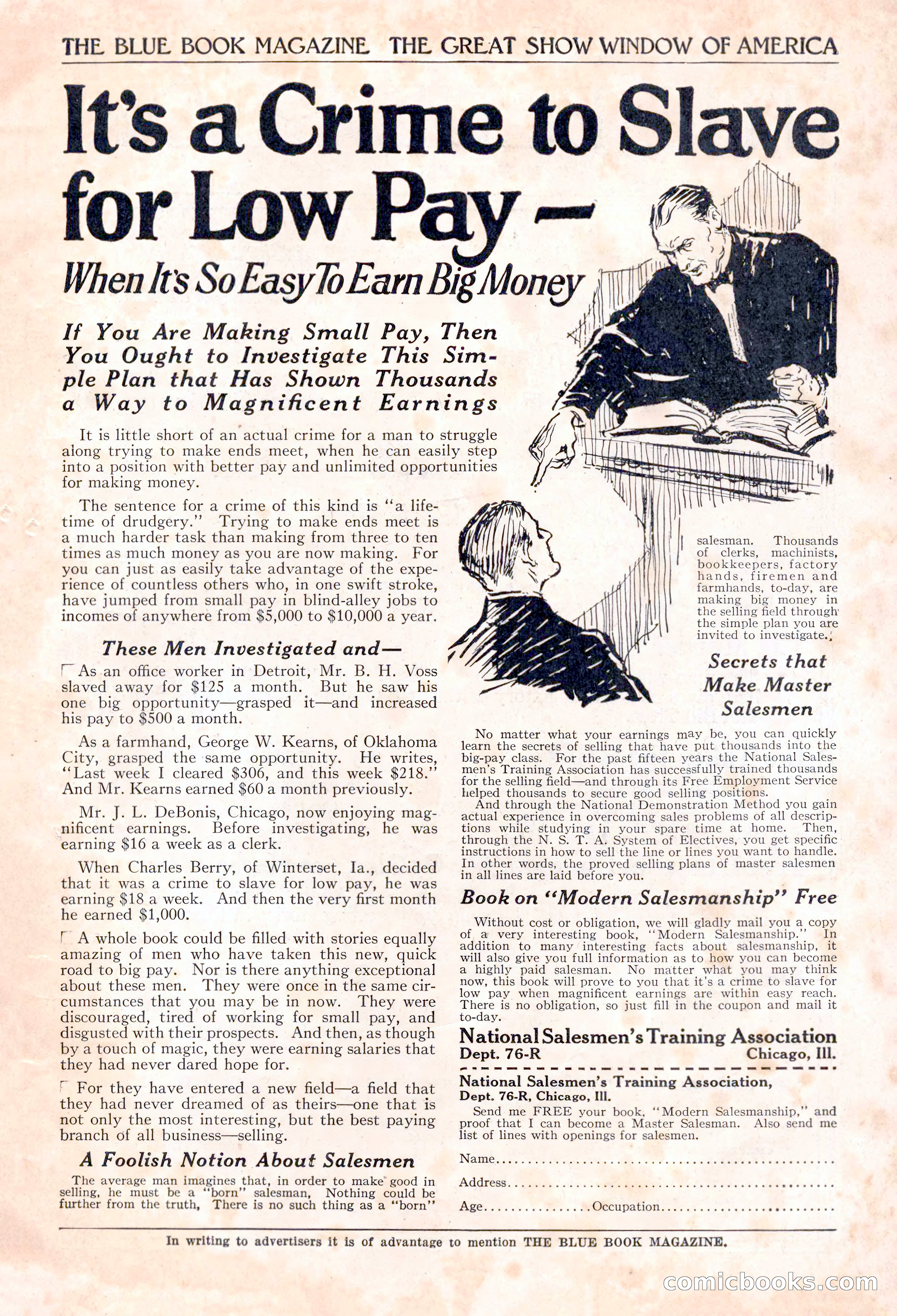 The Blue Book Magazine, October 1922 — page 3 of 212
