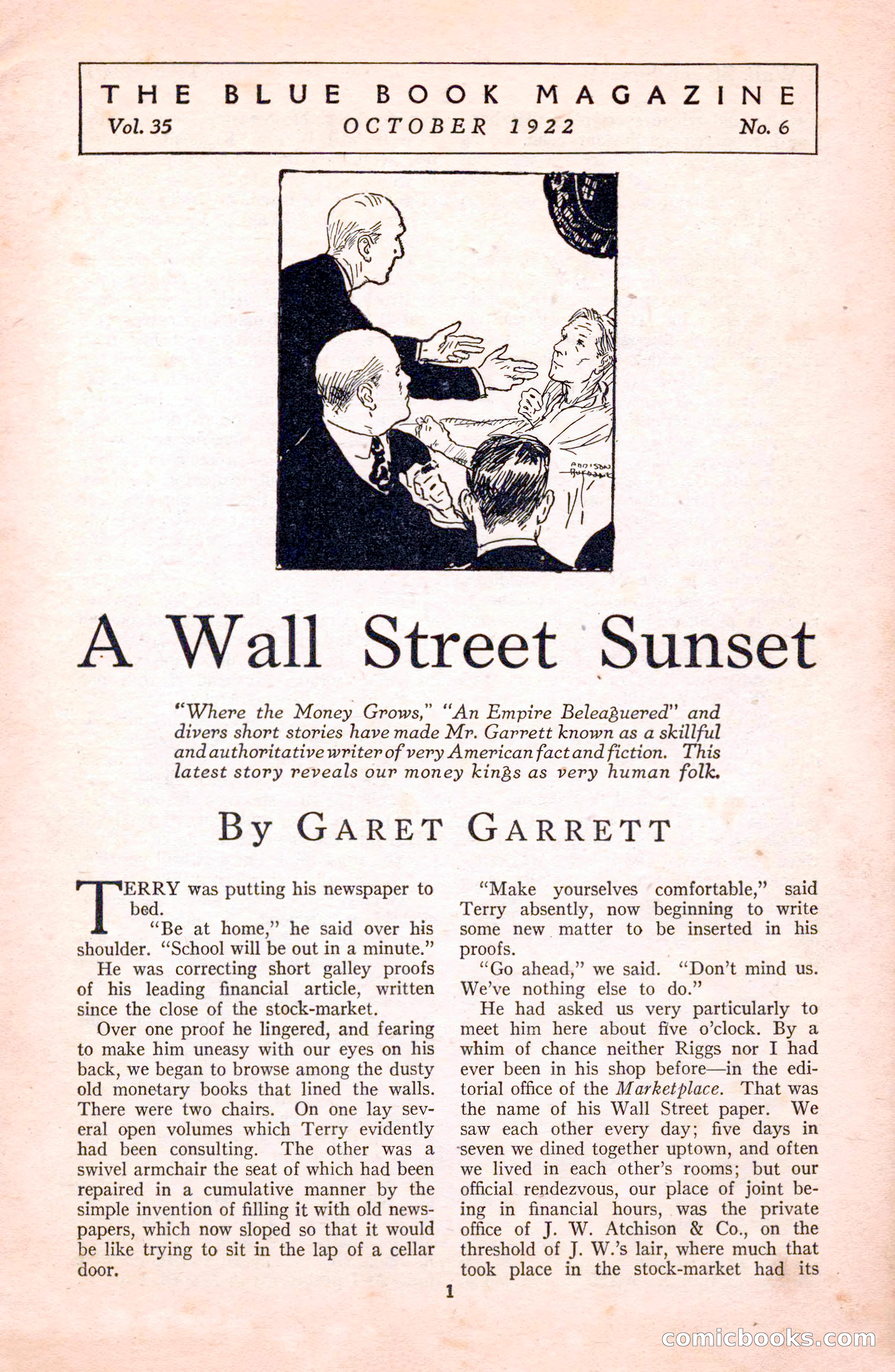 The Blue Book Magazine, October 1922 — page 7 of 212
