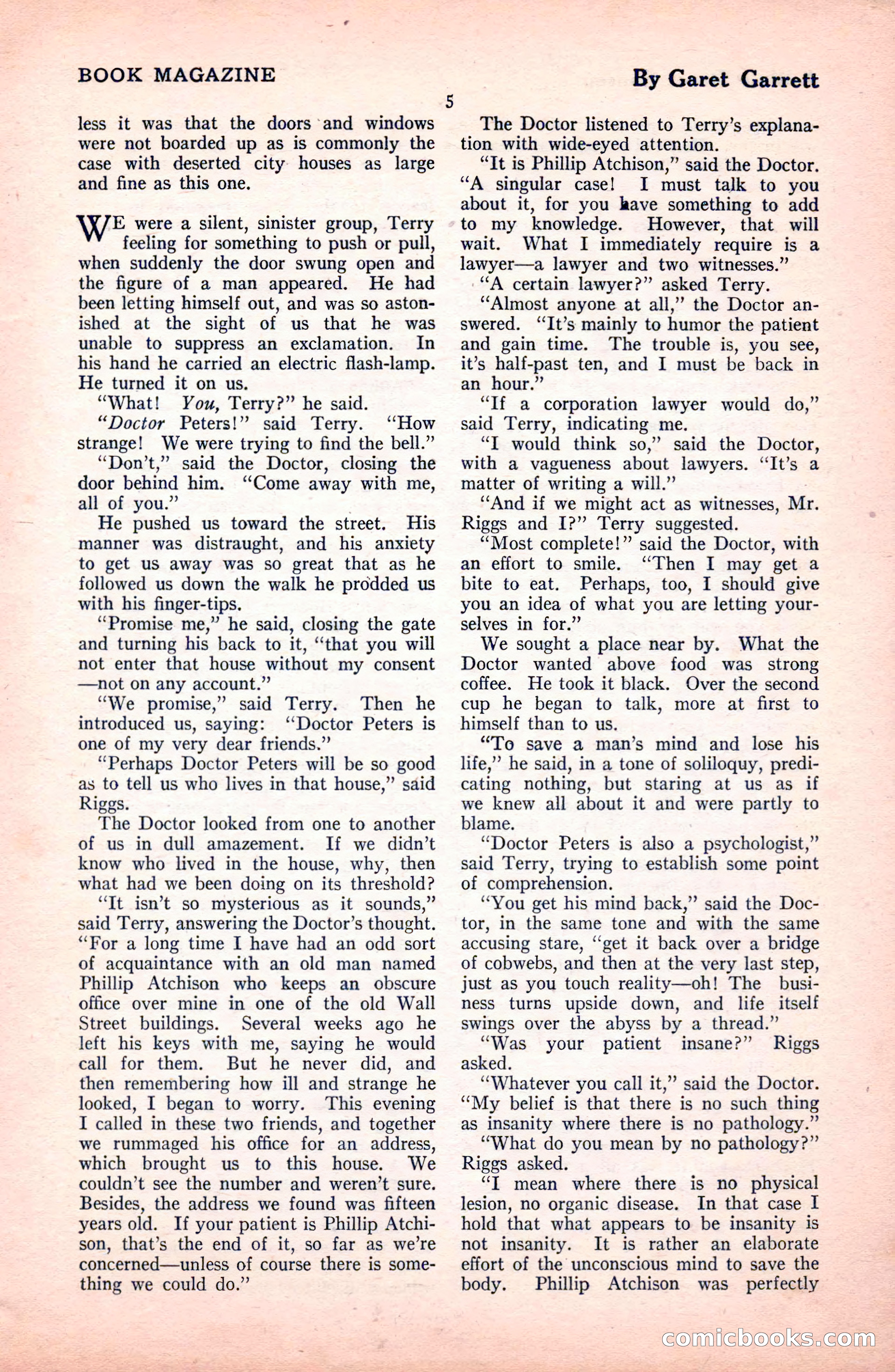 The Blue Book Magazine, October 1922 — page 11 of 212