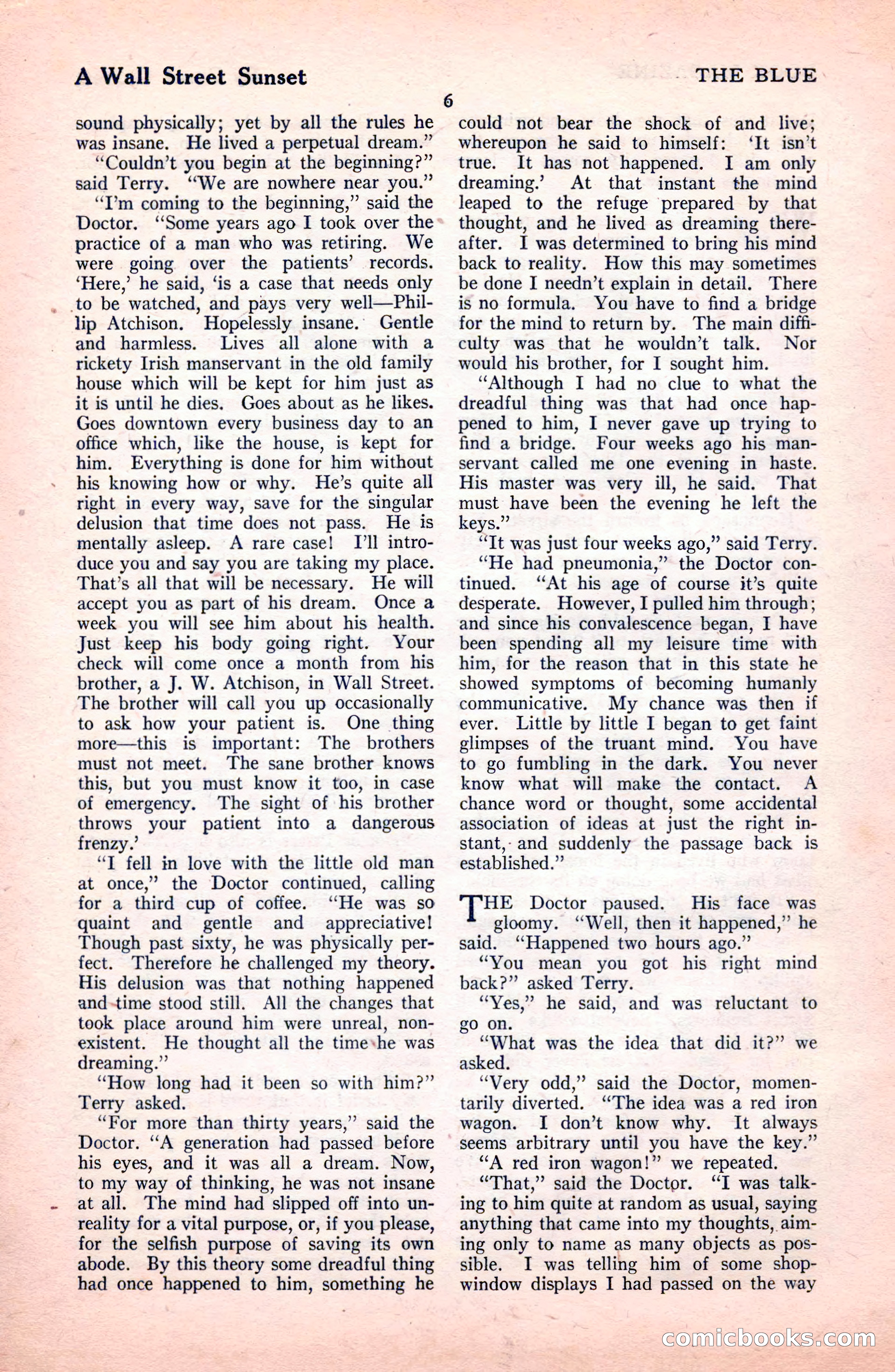 The Blue Book Magazine, October 1922 — page 12 of 212