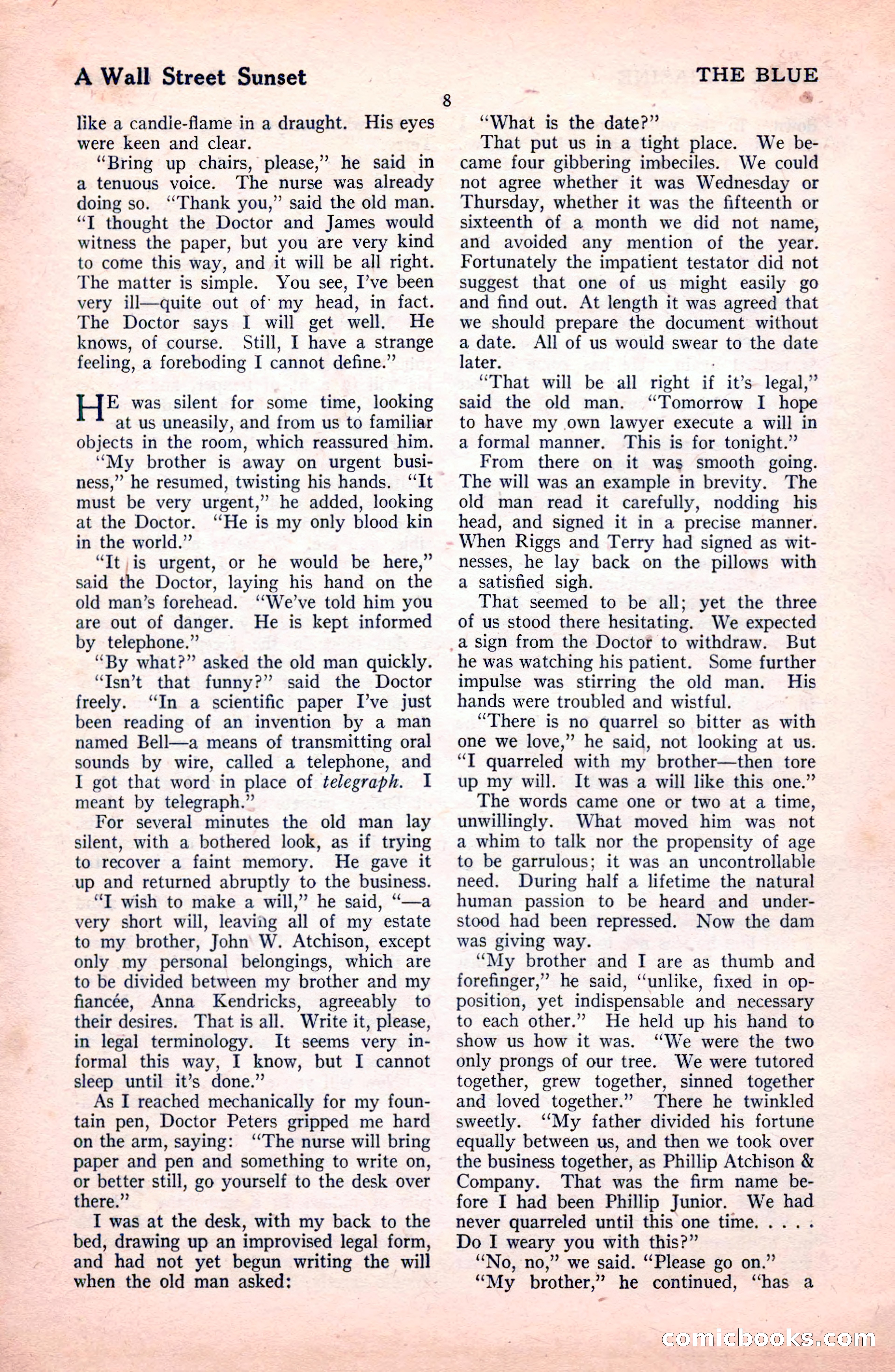 The Blue Book Magazine, October 1922 — page 14 of 212
