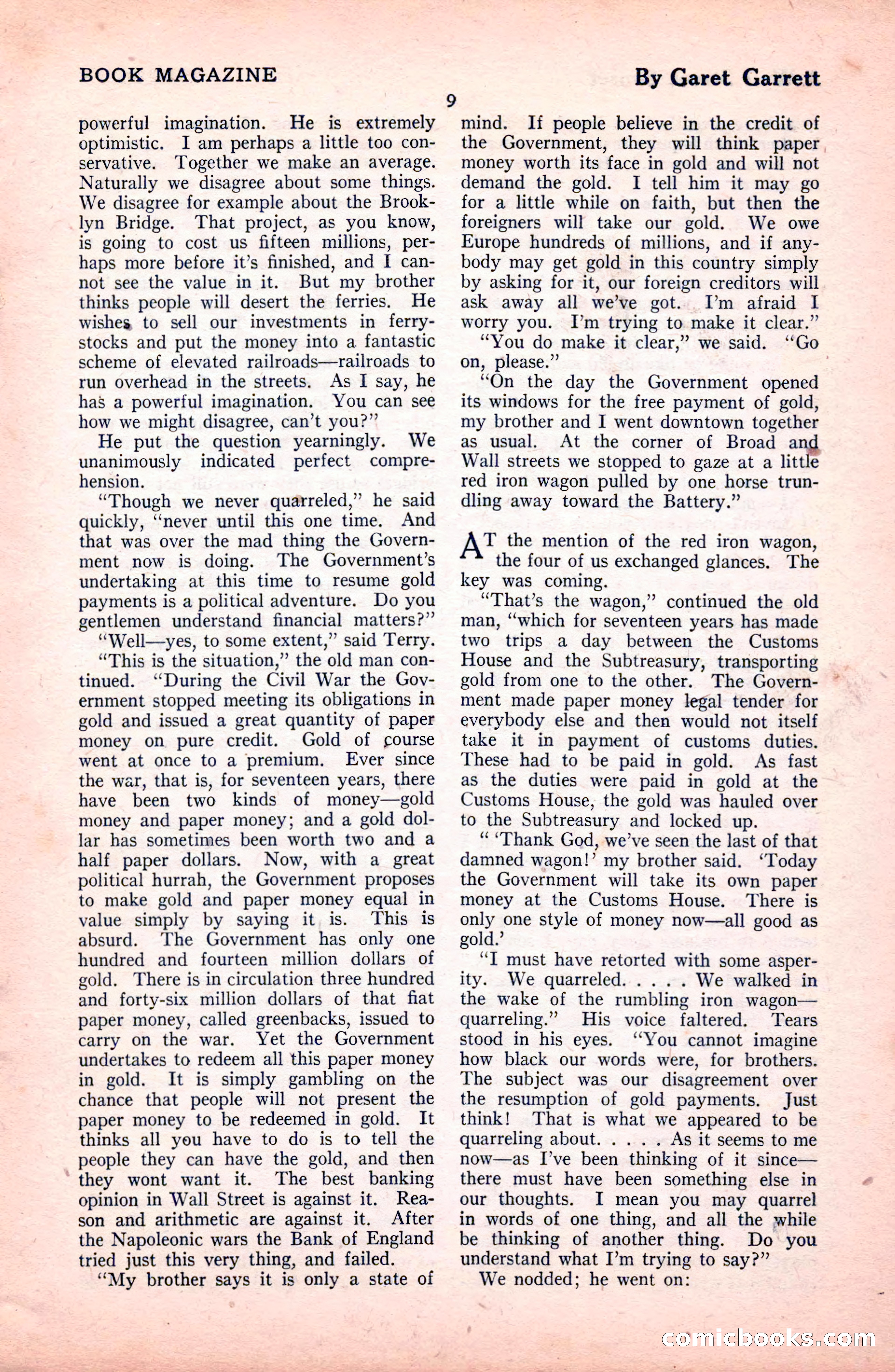 The Blue Book Magazine, October 1922 — page 15 of 212