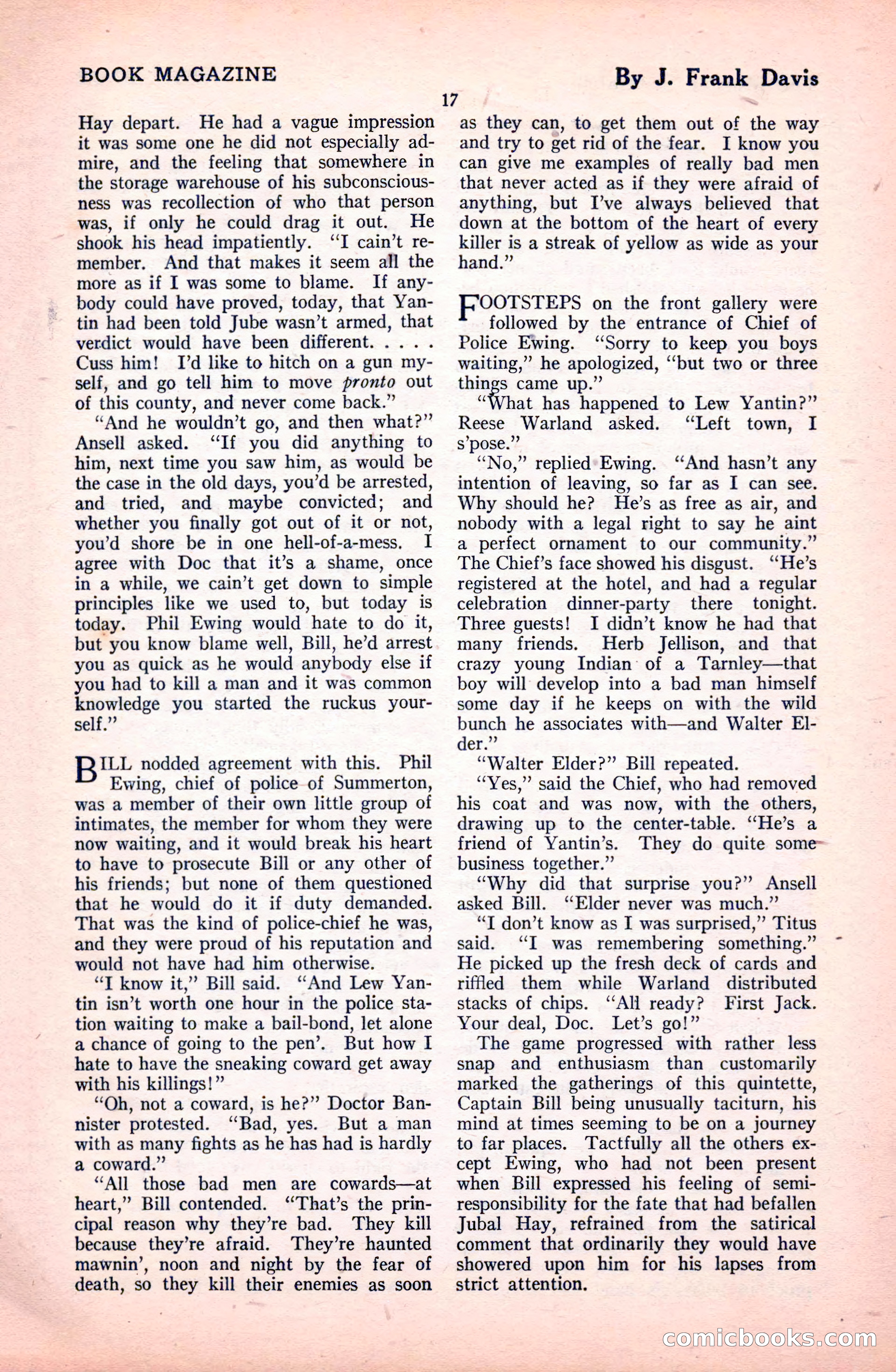 The Blue Book Magazine, October 1922 — page 23 of 212