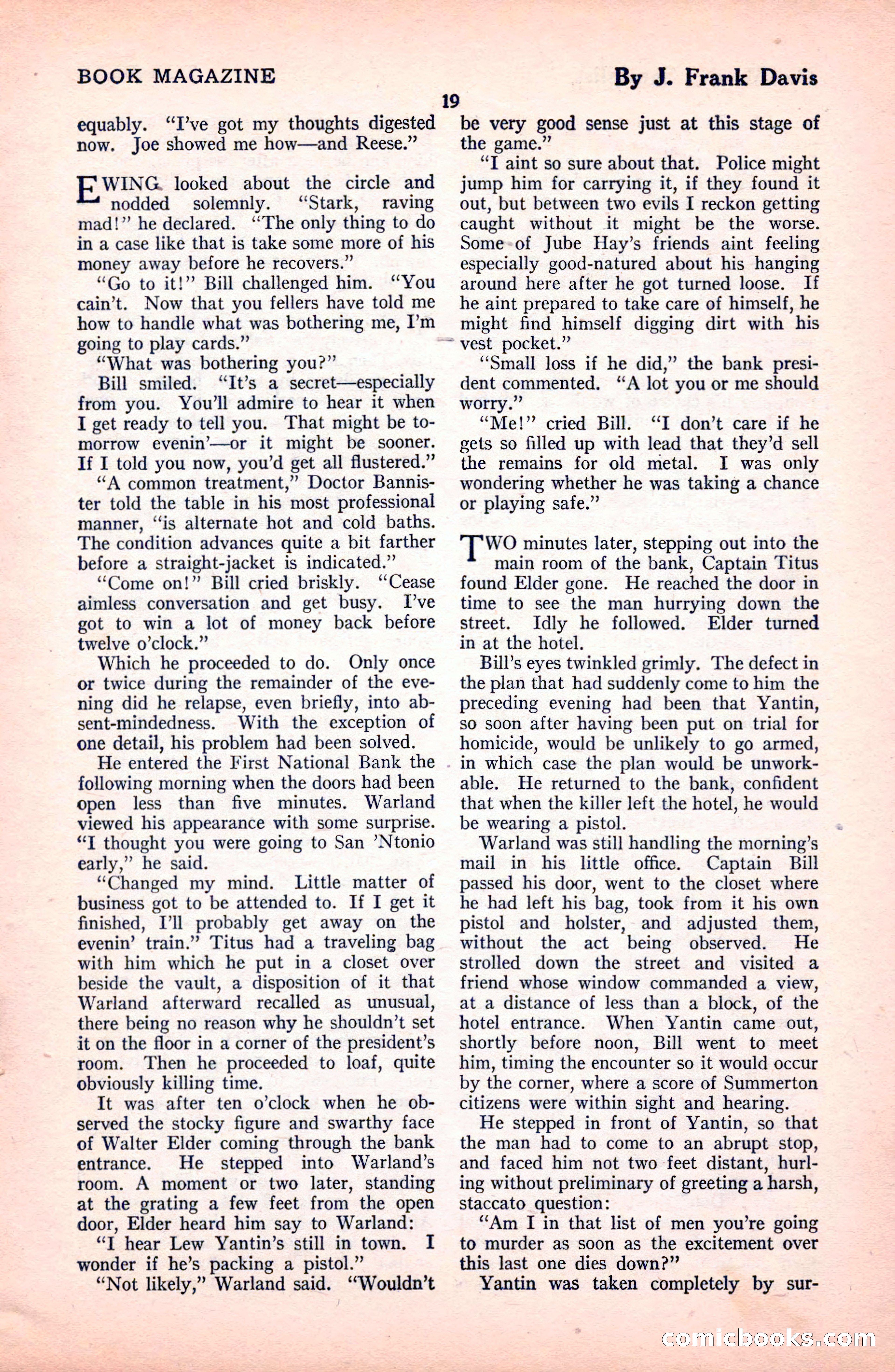 The Blue Book Magazine, October 1922 — page 25 of 212